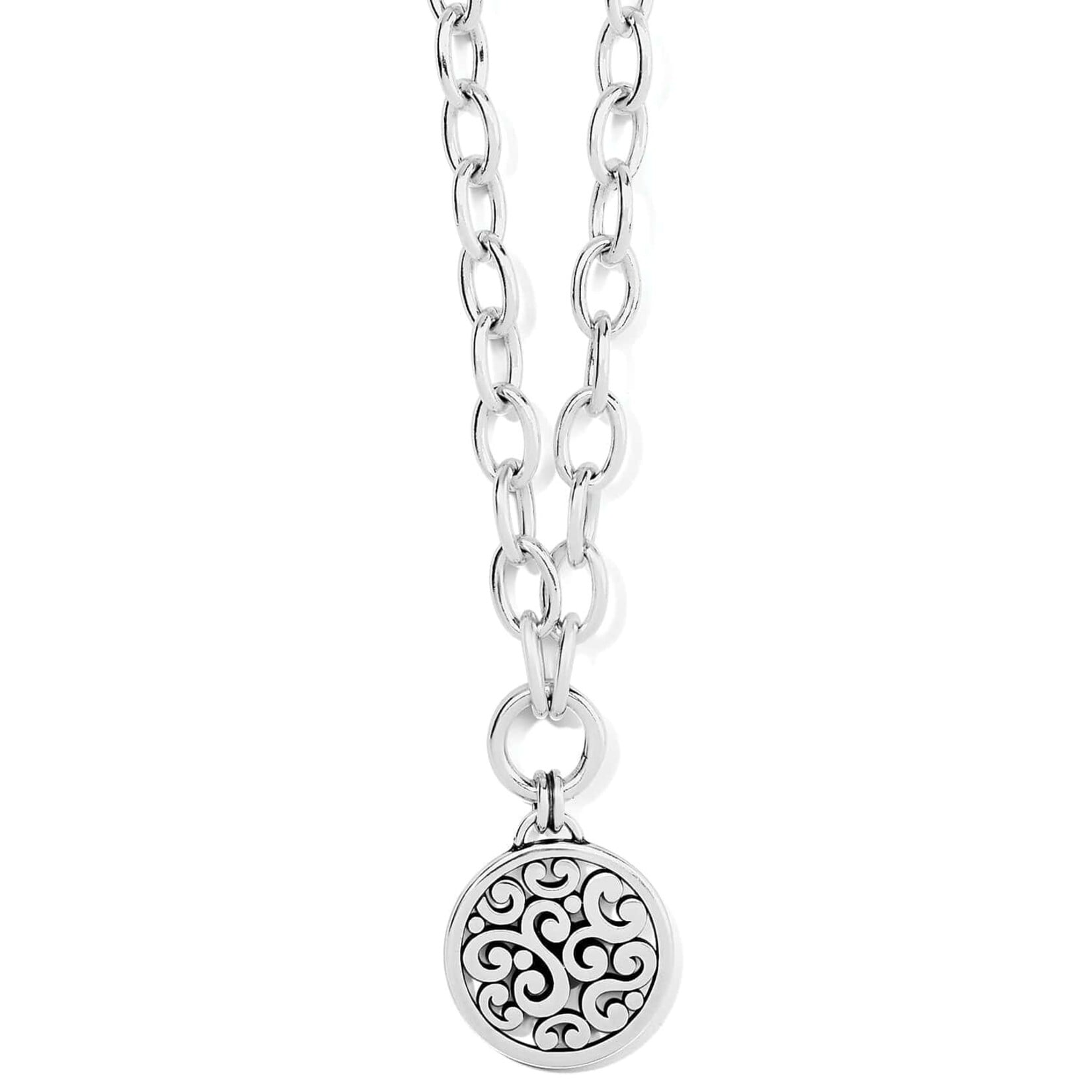 Brighton JM6950 Contempo Medallion Charm Necklace