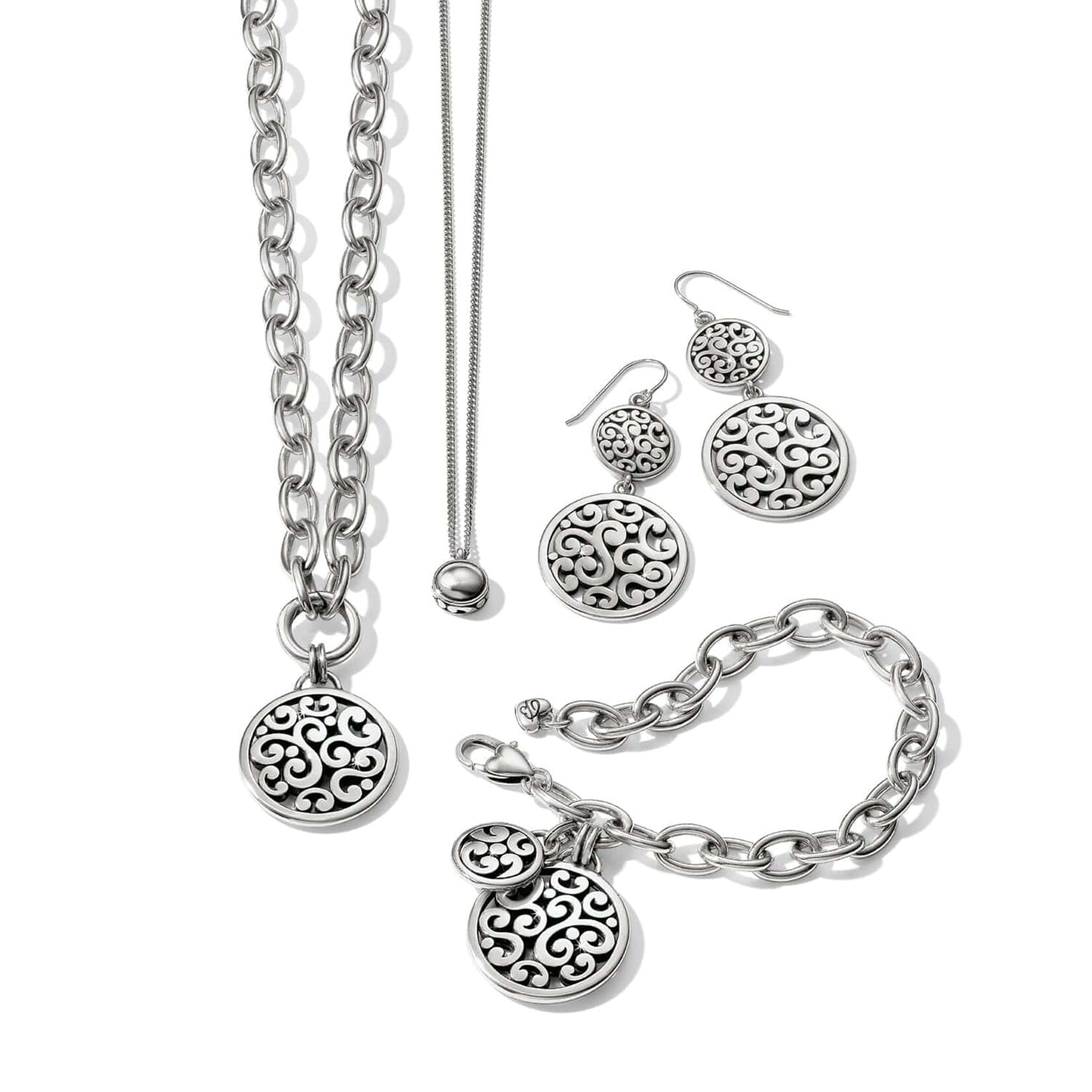 Brighton JM6950 Contempo Medallion Charm Necklace