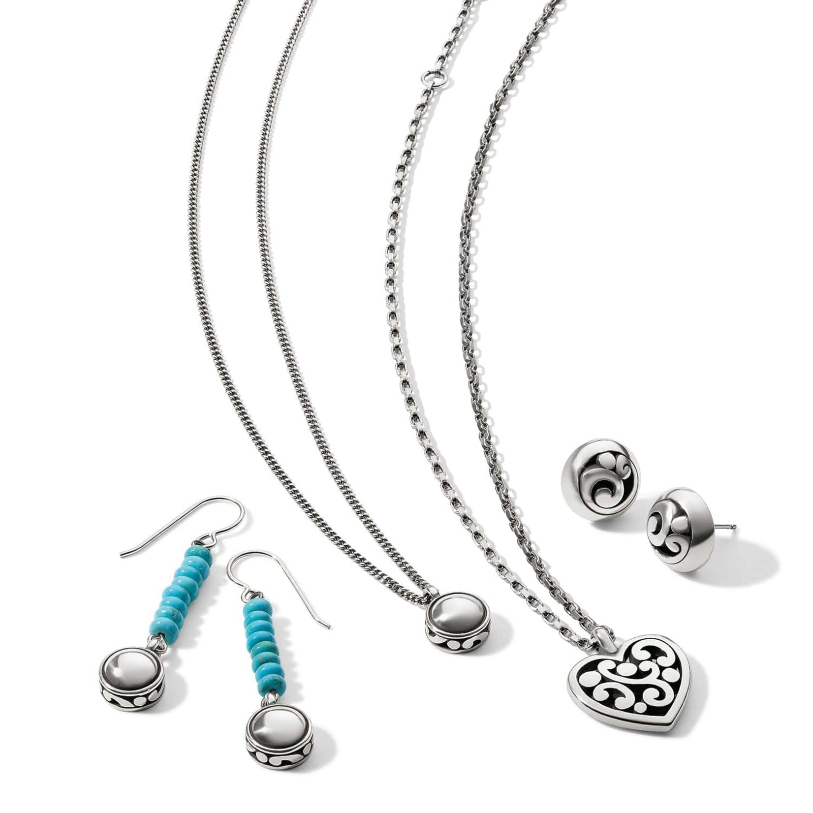 Brighton JM7361 Contempo Nuevo Petite Dome Necklace