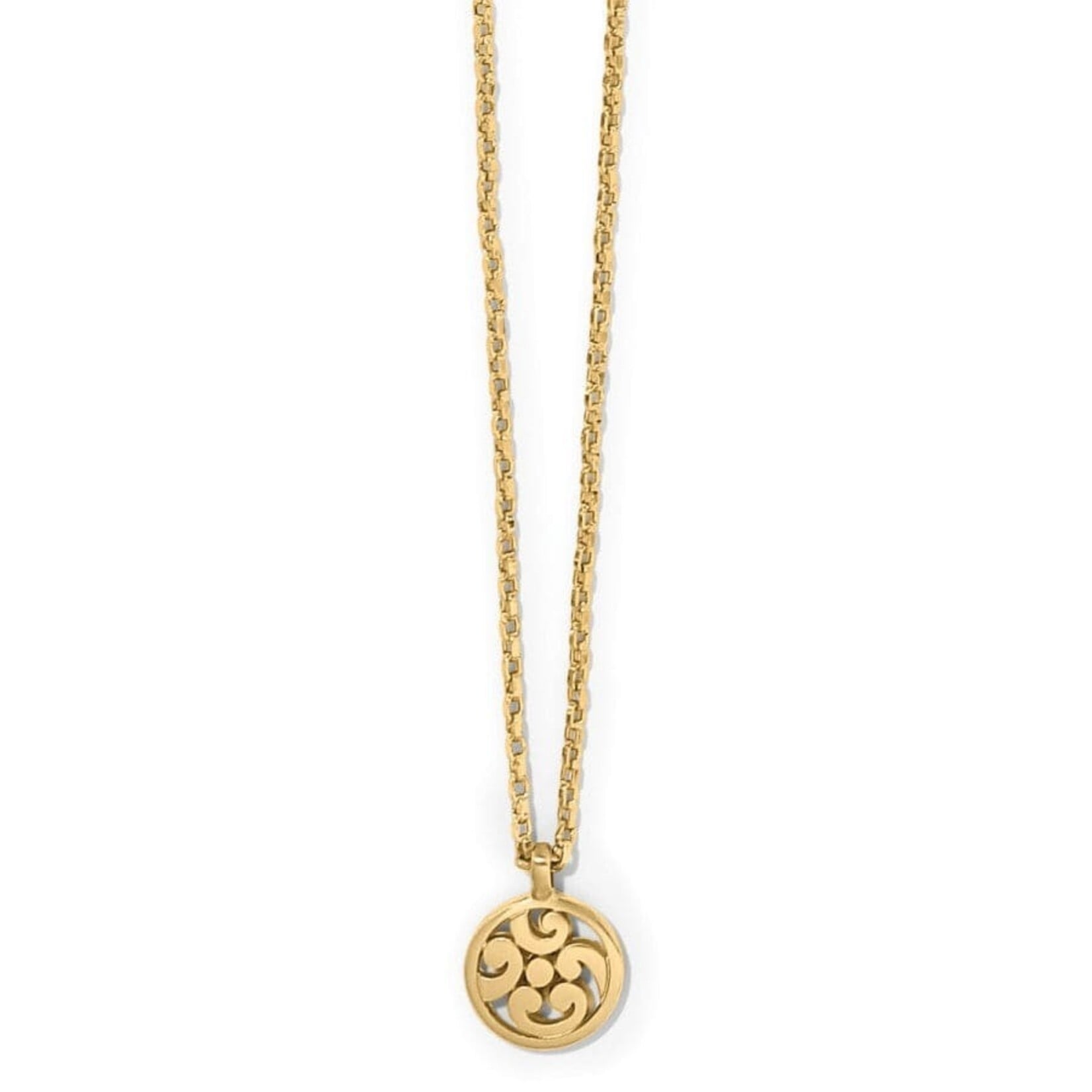 Brighton JM7429 Contempo Medallion Petite Necklace