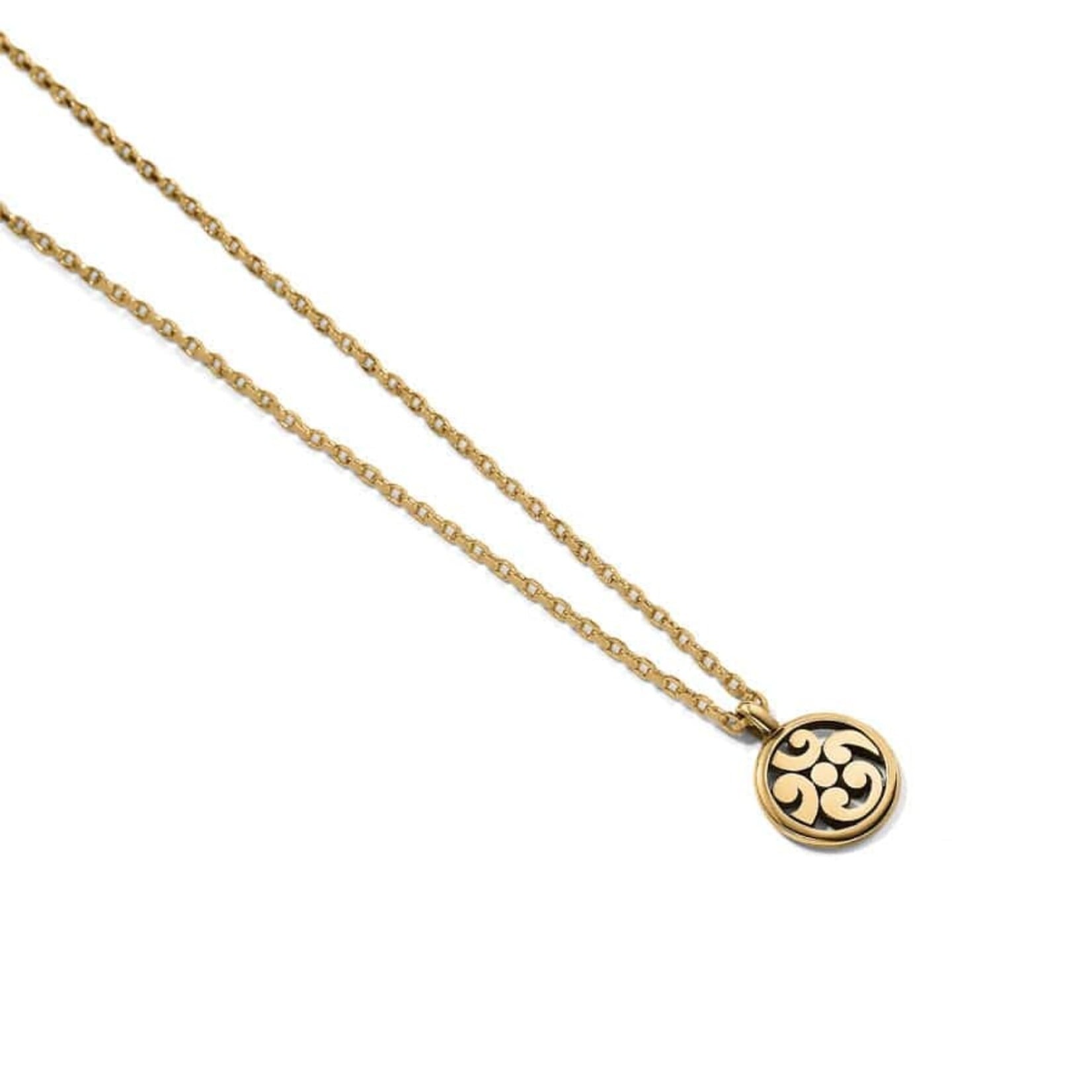 Brighton JM7429 Contempo Medallion Petite Necklace