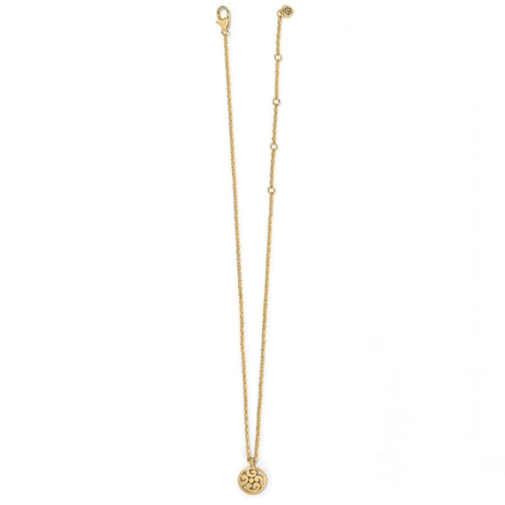 Brighton JM7429 Contempo Medallion Petite Necklace