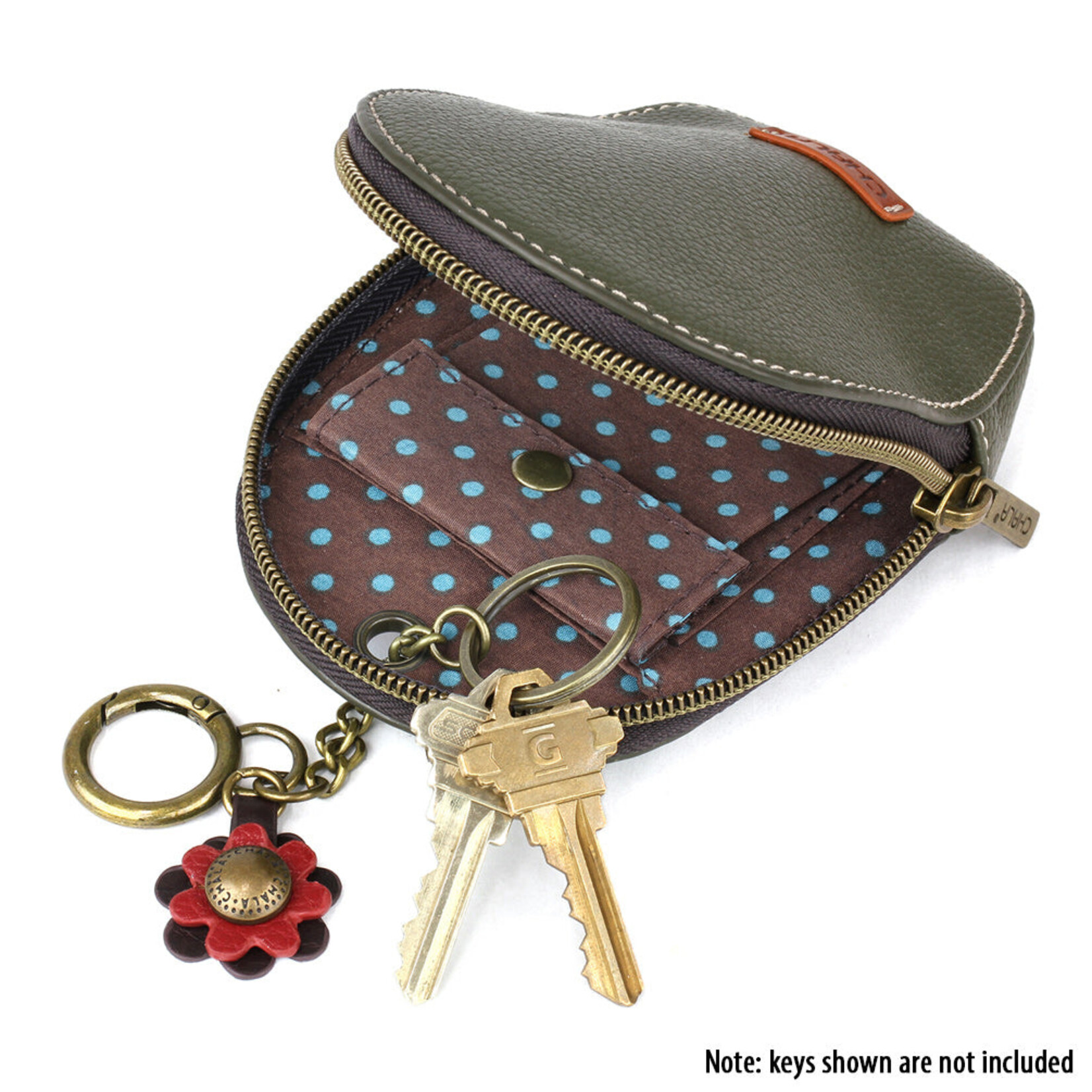 Chala Mini Coin Purse Keychain - Highland Cow