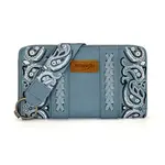 Wrangler WG331-W115JN - Jean - Wrangler Braided Paisley Bandana Wallet