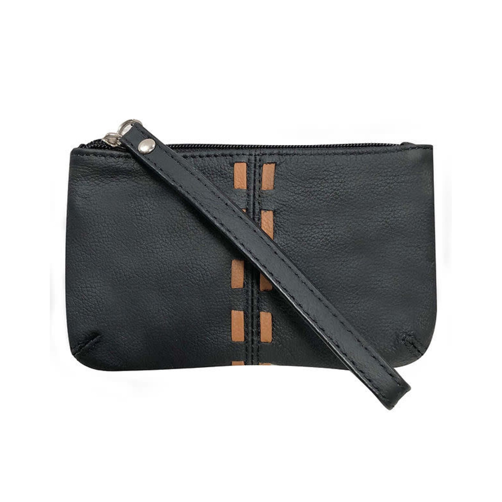 R Leathers 100 BK - Cosmetic Bag - Black