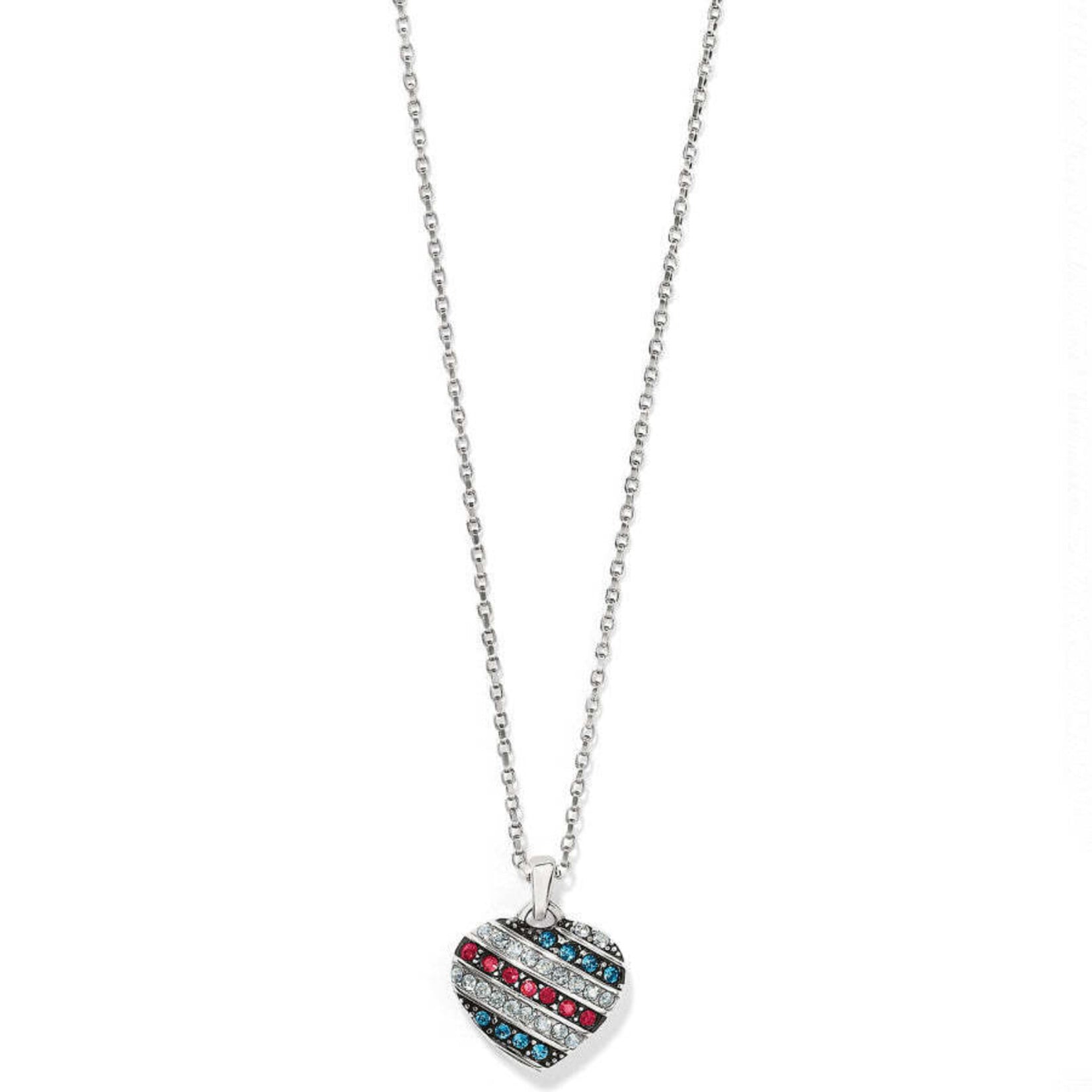 Brighton JN4792 Americana Heart Necklace