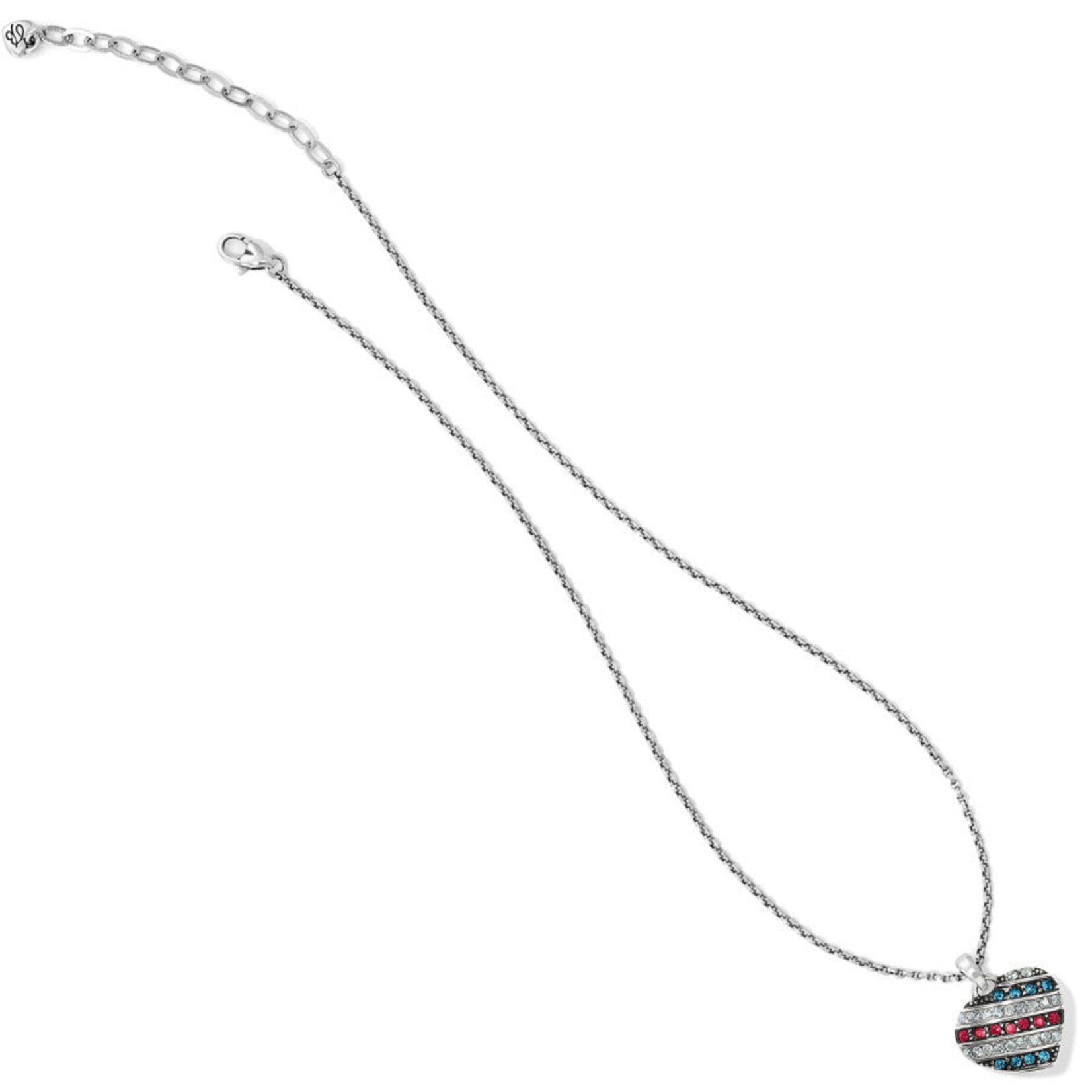 Brighton JN4792 Americana Heart Necklace