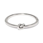 Brighton JF0317 Interlok Single Knot Hinged Bangle