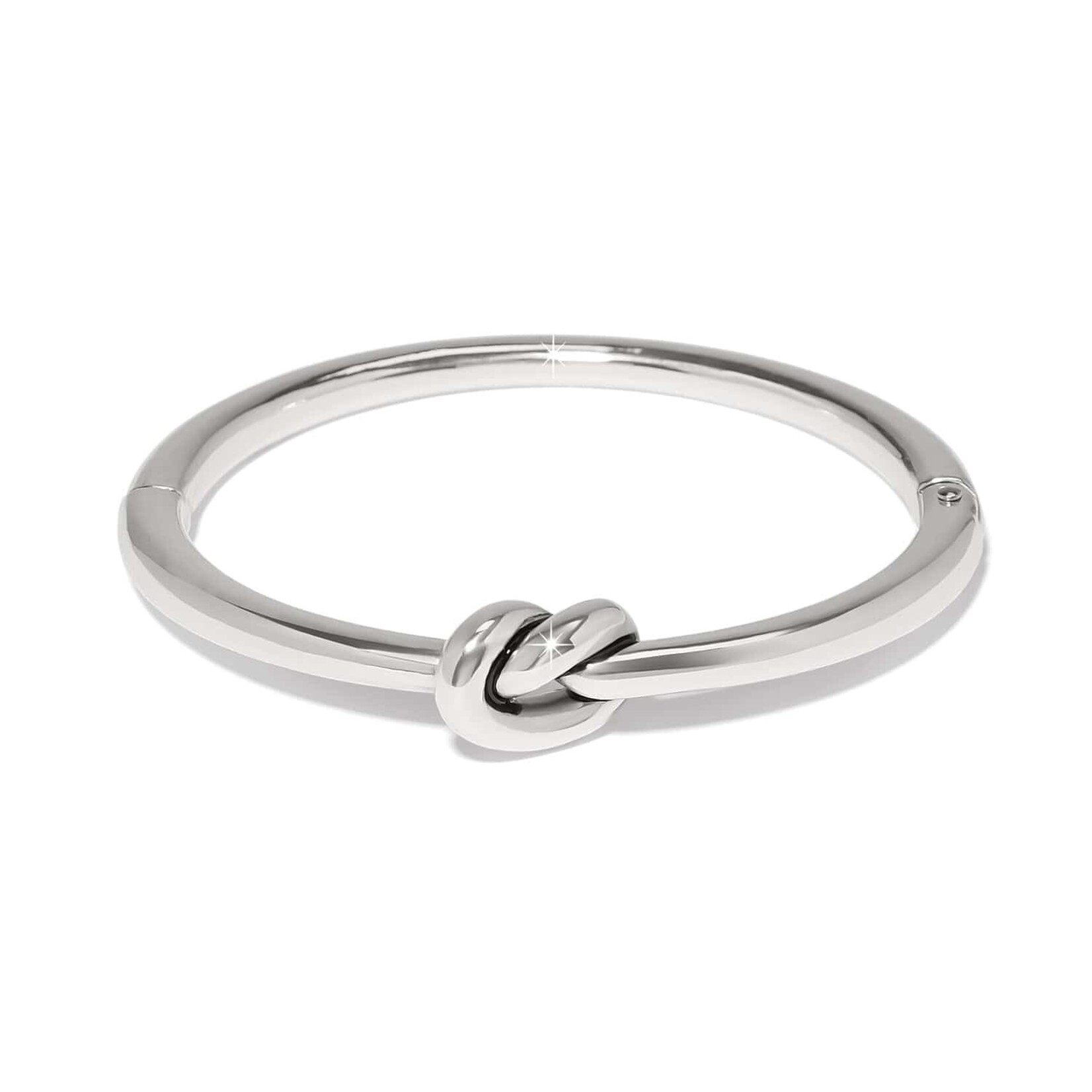 Brighton JF0317 Interlok Single Knot Hinged Bangle