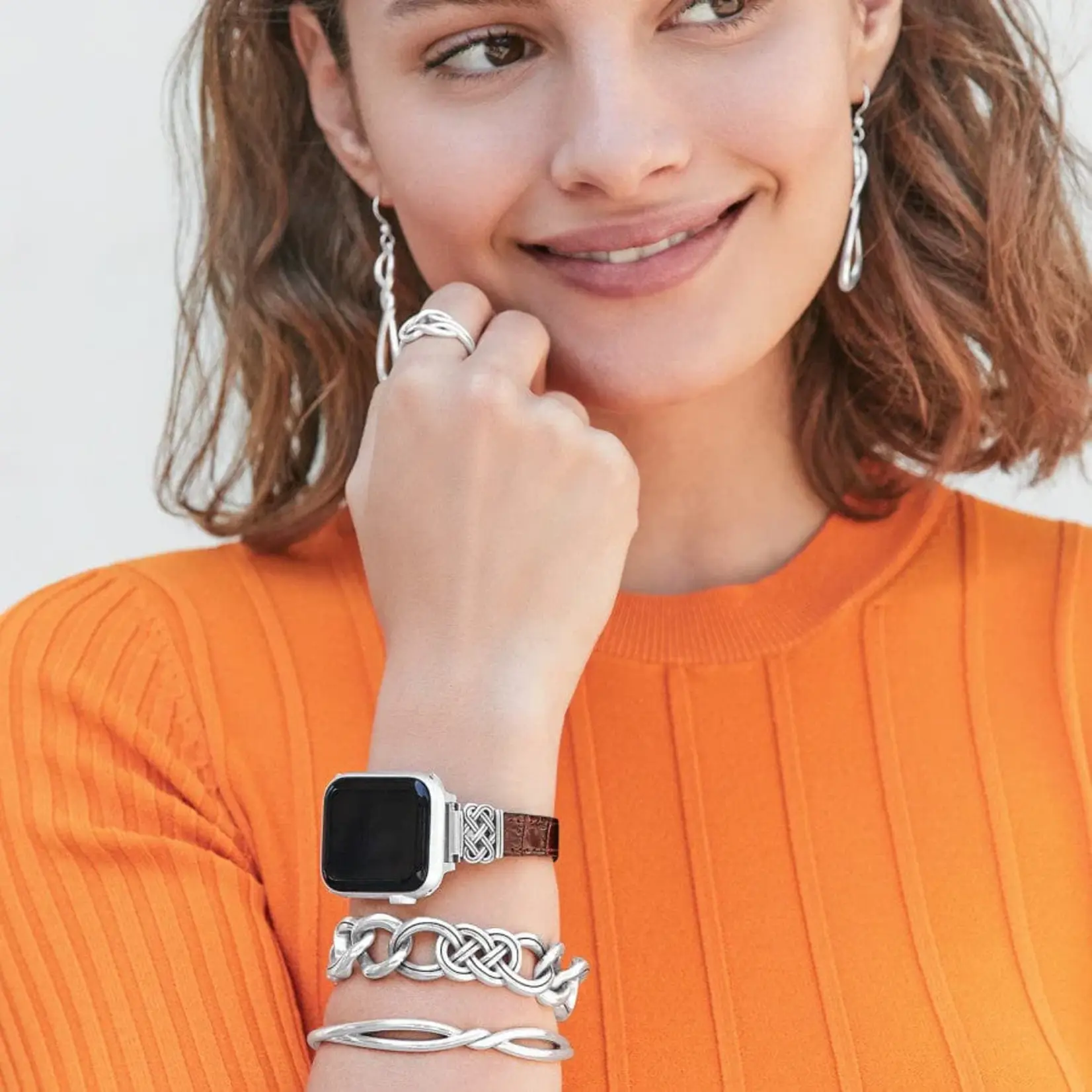 Brighton JF9930 Interlok Twist Bangle