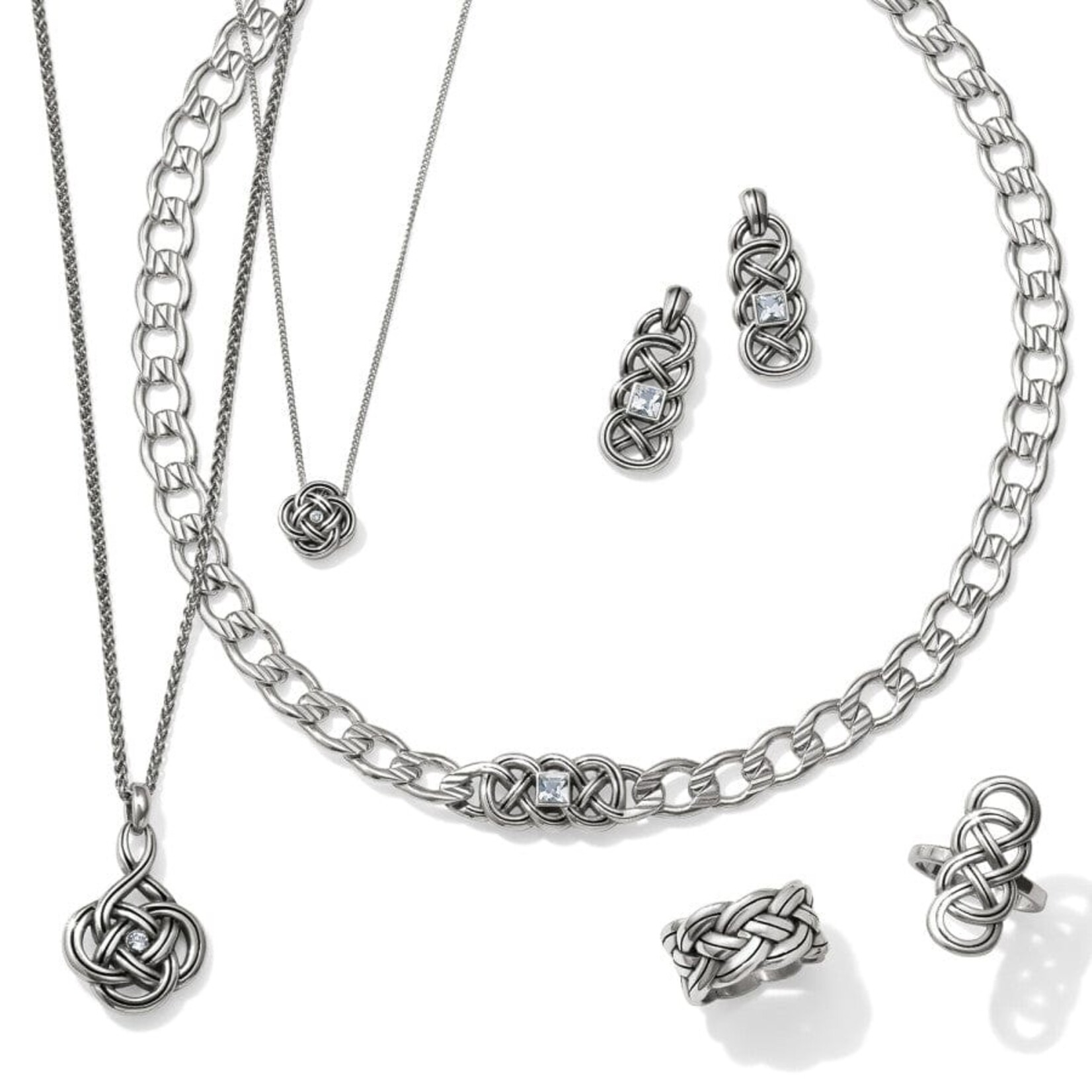 Brighton JM3500 Interlok Mini Necklace