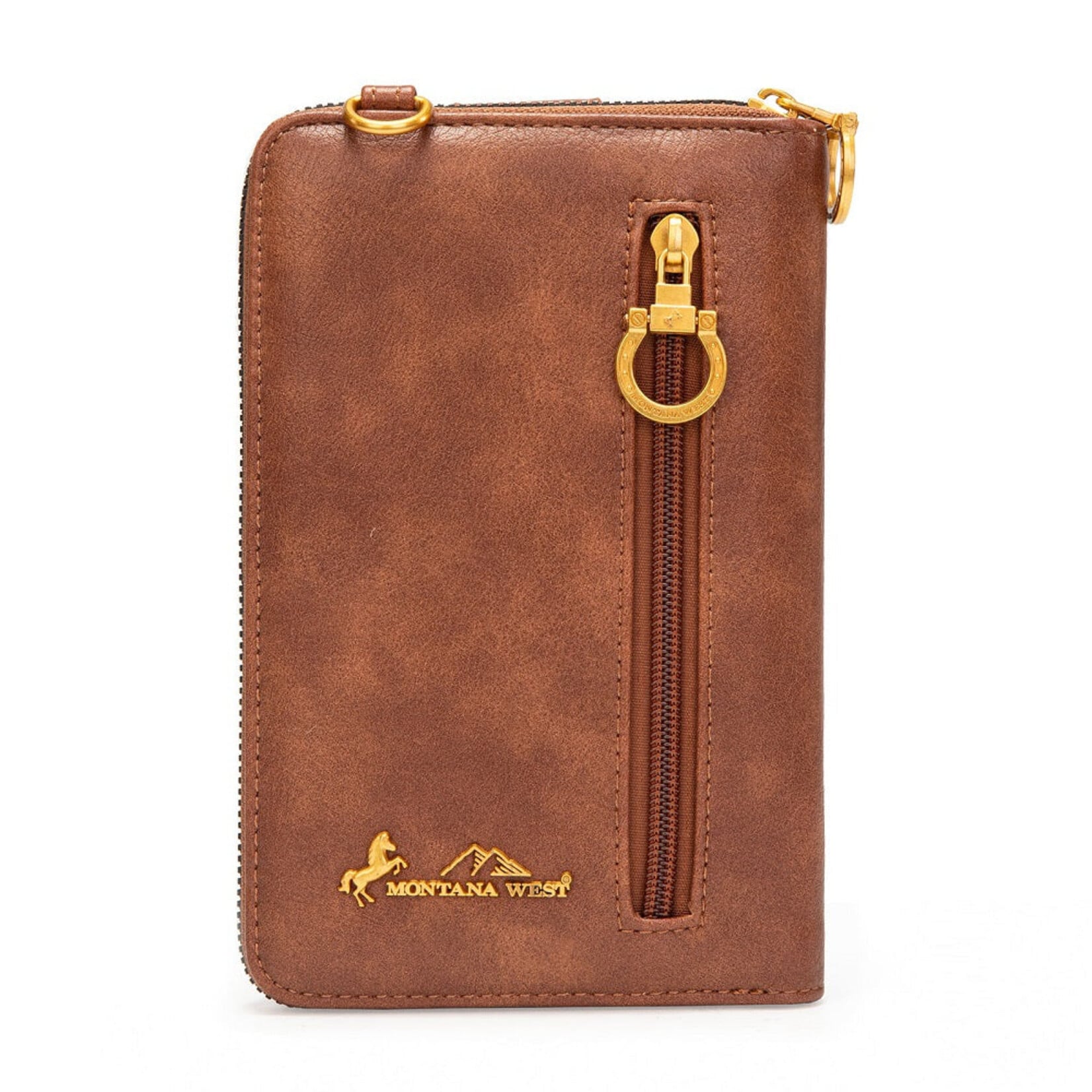 Montana West USA MW1385-183-JN - Jean - MW American Flag RFID Crossbody Phone Wallet 2026