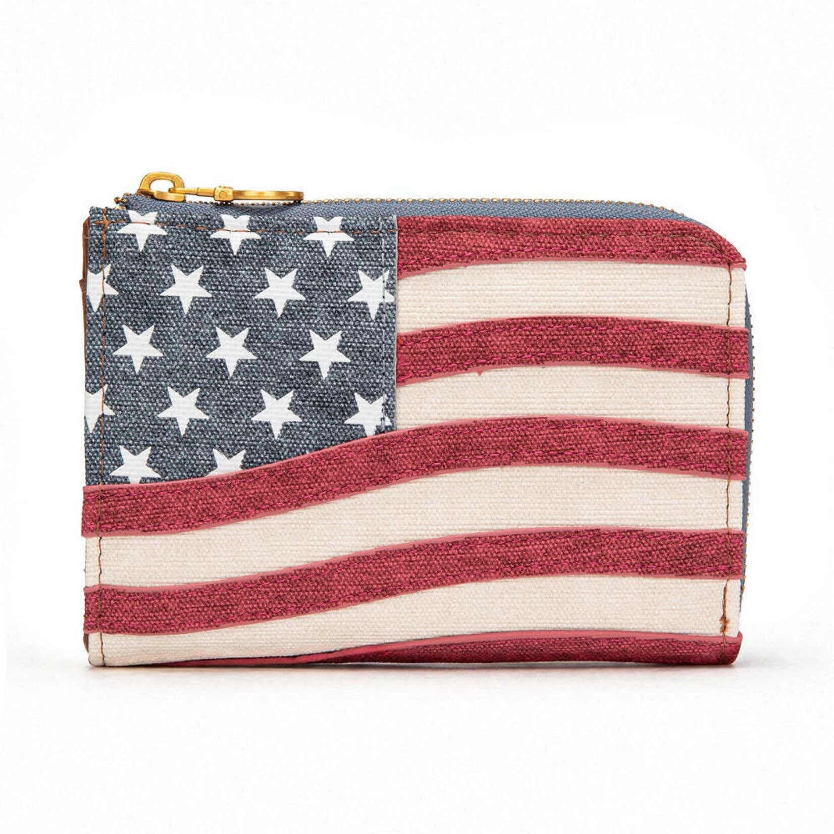Montana West USA MW1385-W2007JN - Jean - MW American Flag RFID Zip Around Wallet 2026