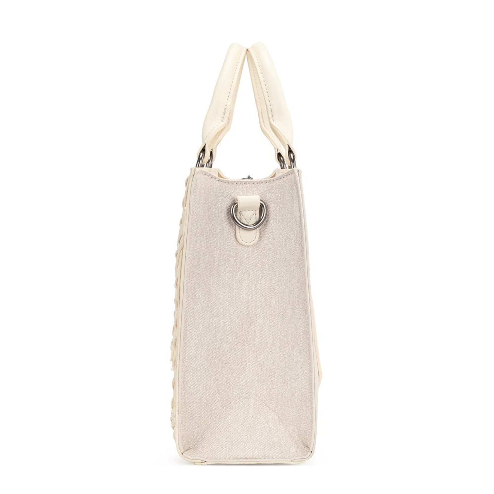 Wrangler WG456-8120TN - Tan - Wrangler Contrast Stitch Chevron Tote Bag 2026