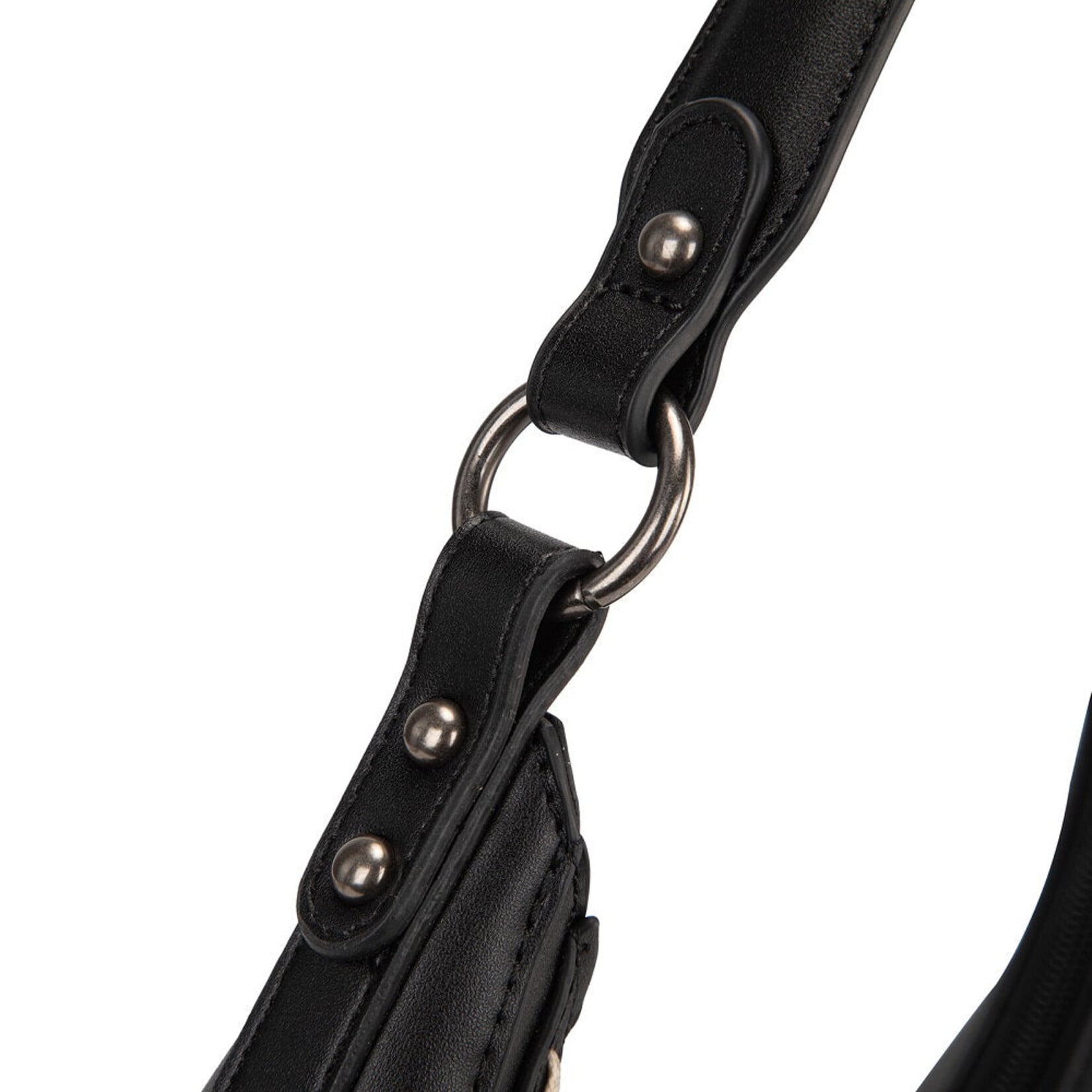 Wrangler WG456-818BK - Black - Wrangler Contrast Stitch Chevron Hobo Shoulder Bag 2026