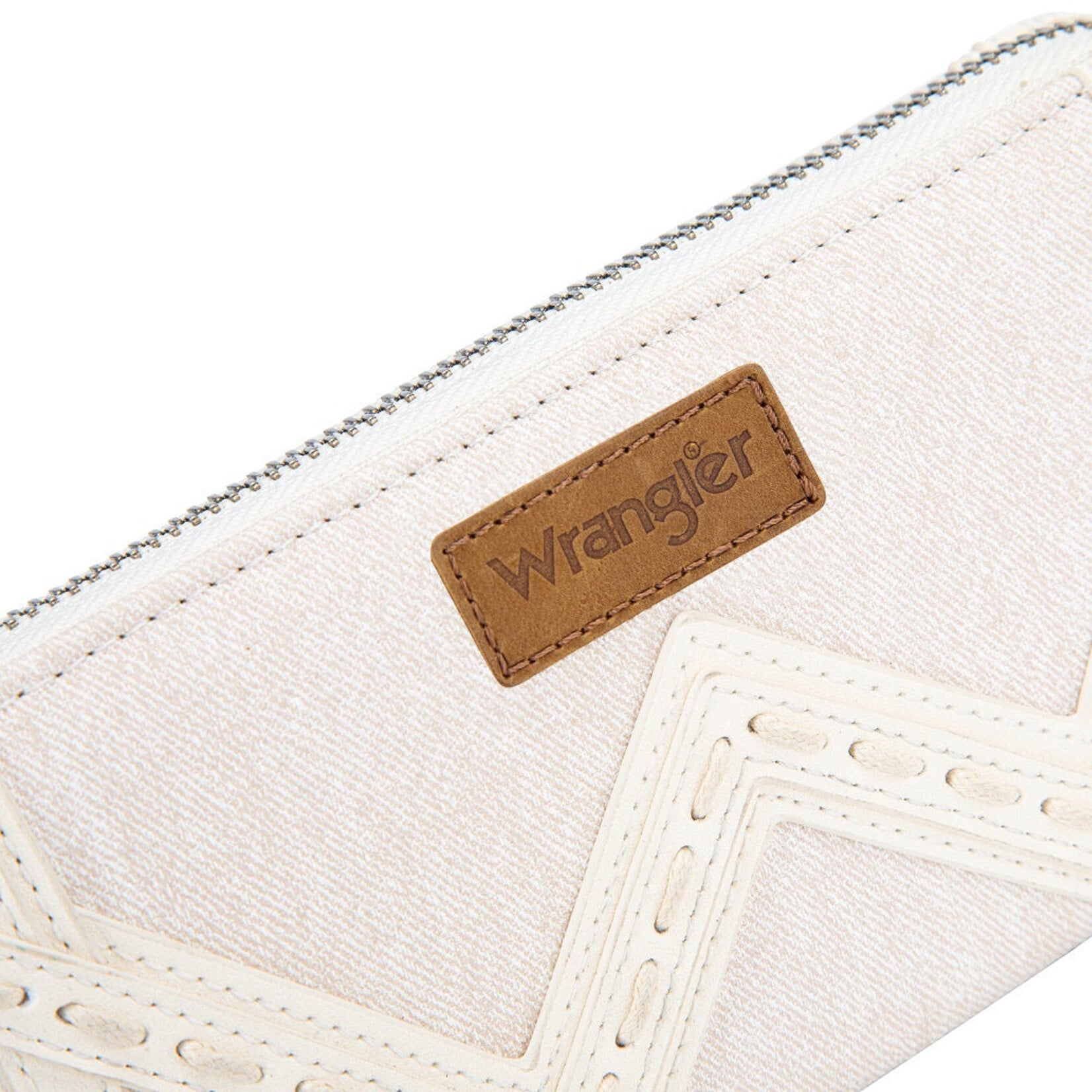 Wrangler WG456-W130TN - Tan - Wrangler Chevron Contrast Stitch RFID Wallet 2026