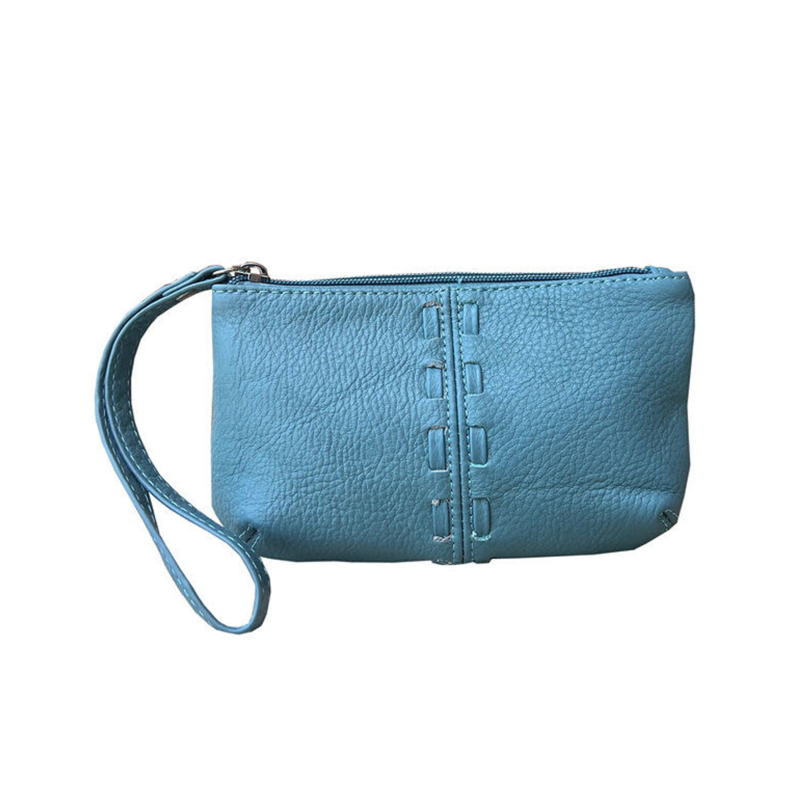 R Leathers 100 LBLUE - Cosmetic Bag - Light Blue