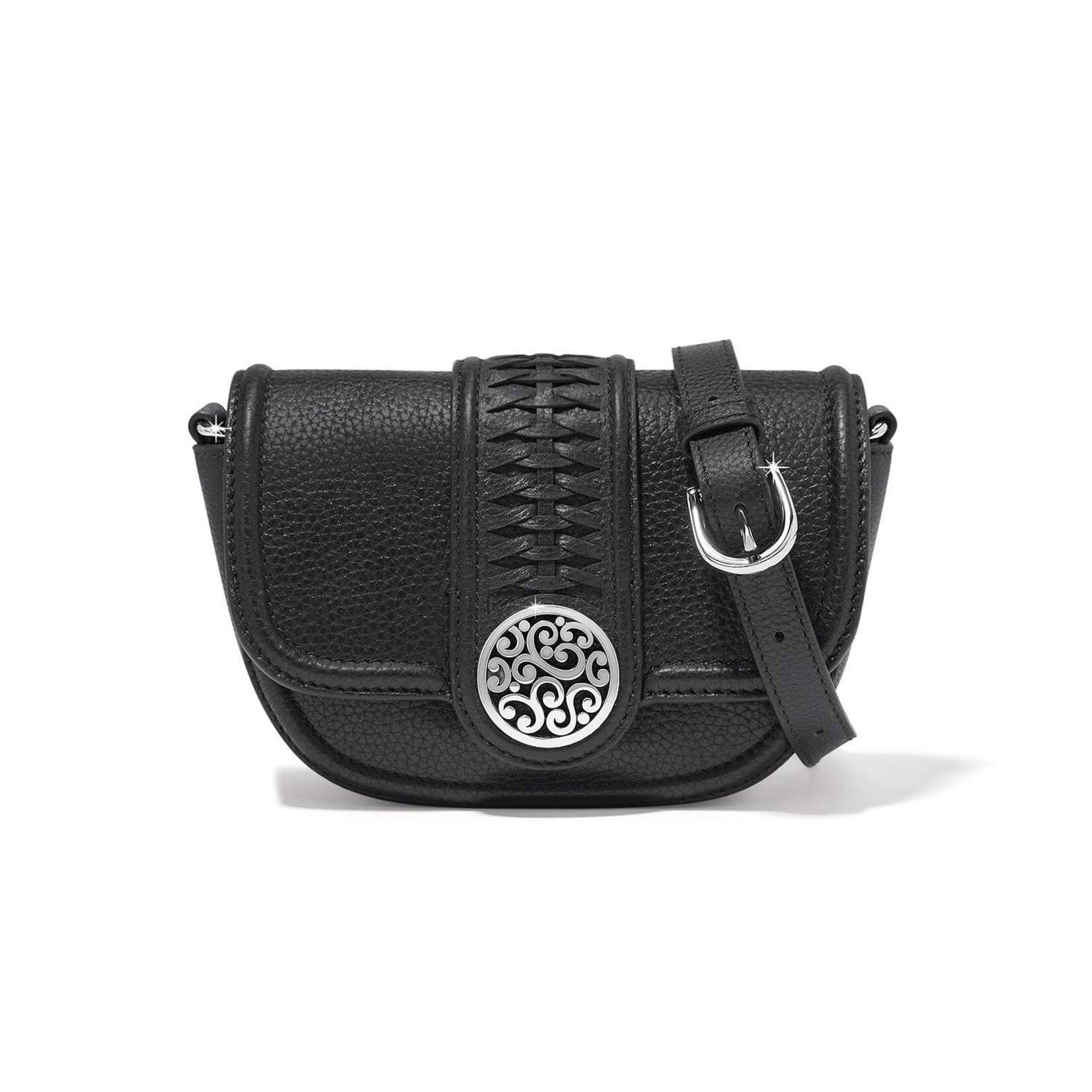 Brighton H16393 Emmie Flap Bag - Black (Contempo)