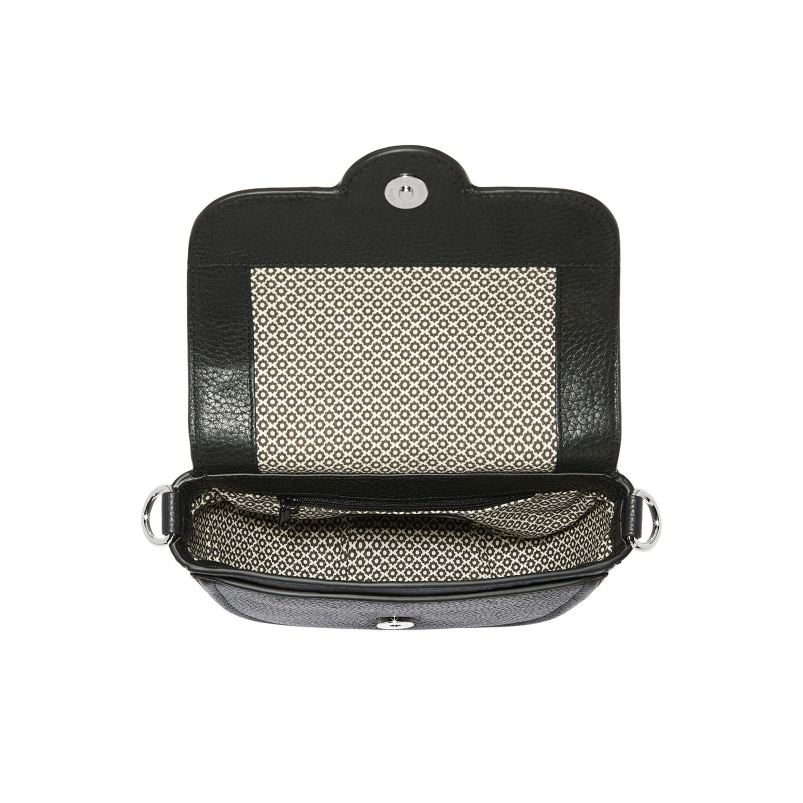 Brighton H16393 Emmie Flap Bag - Black (Contempo)