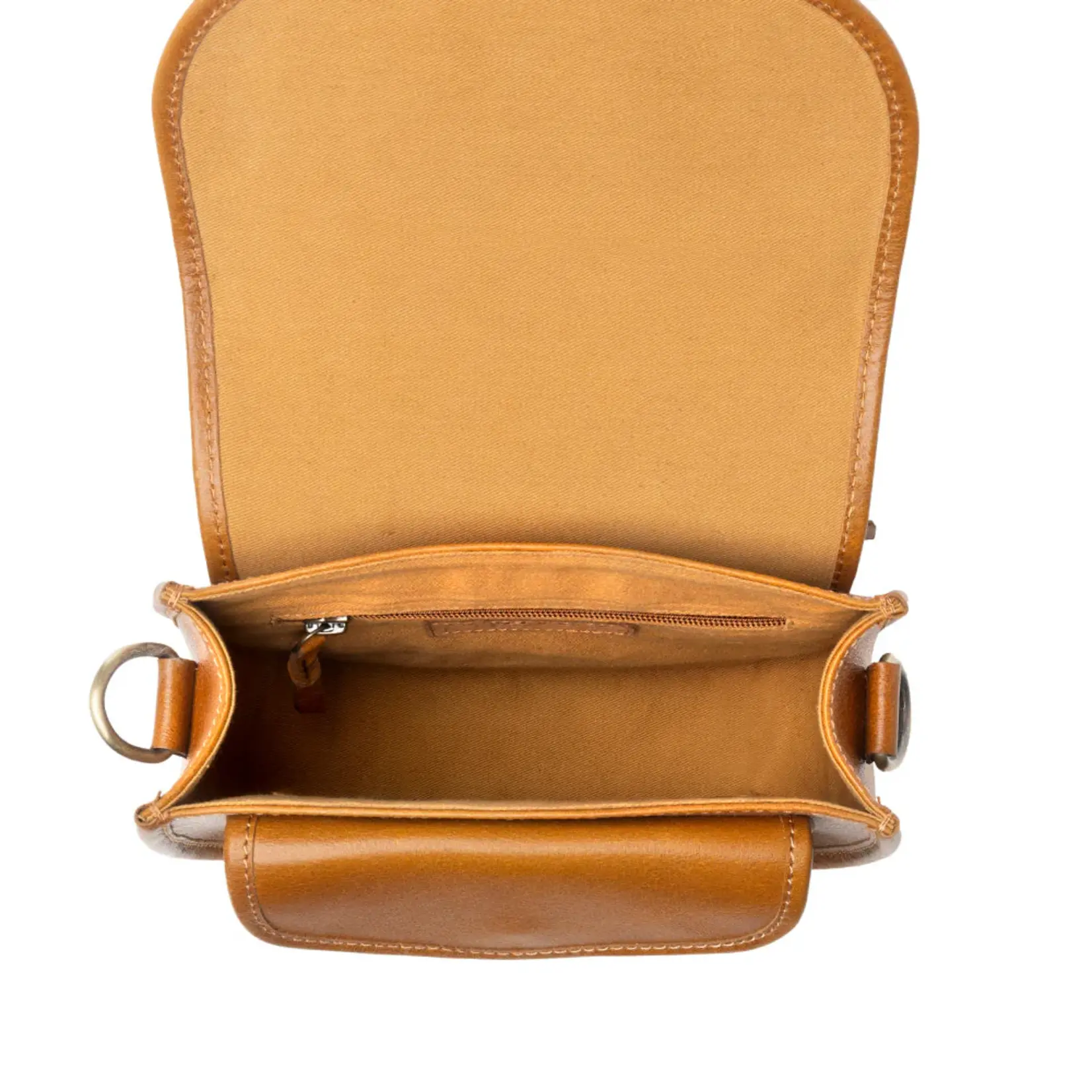 Myra Bags S-14347 Goldrush Saddle Bag - Saddle Tan - 2026