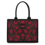 Wrangler WG292-8110BK - Black - Wrangler Horseshoe Cutout Carry-All Large Tote