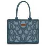 Wrangler WG292-8110JN - Jean - Wrangler Horseshoe Cutout Carry-All Large Tote