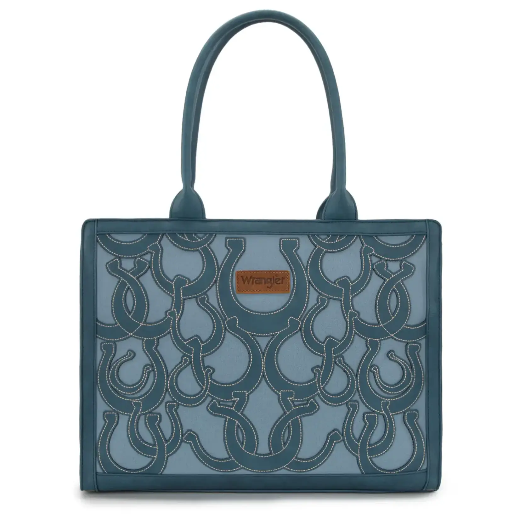 Wrangler WG292-8110JN - Jean - Wrangler Horseshoe Cutout Carry-All Large Tote