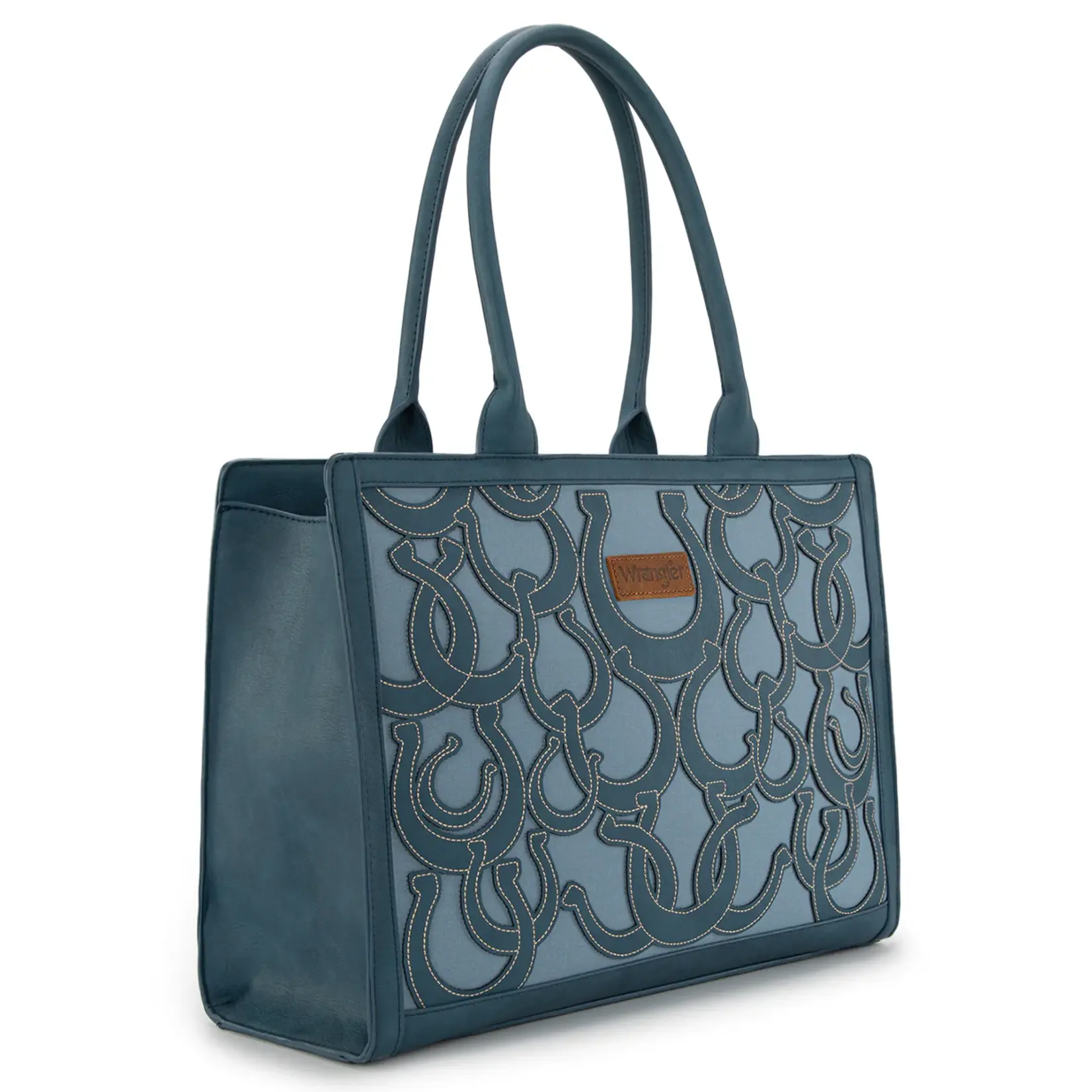 Wrangler WG292-8110JN - Jean - Wrangler Horseshoe Cutout Carry-All Large Tote