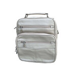 R Leathers 3751 CM - Cream - Cowhide Leather Crossbody