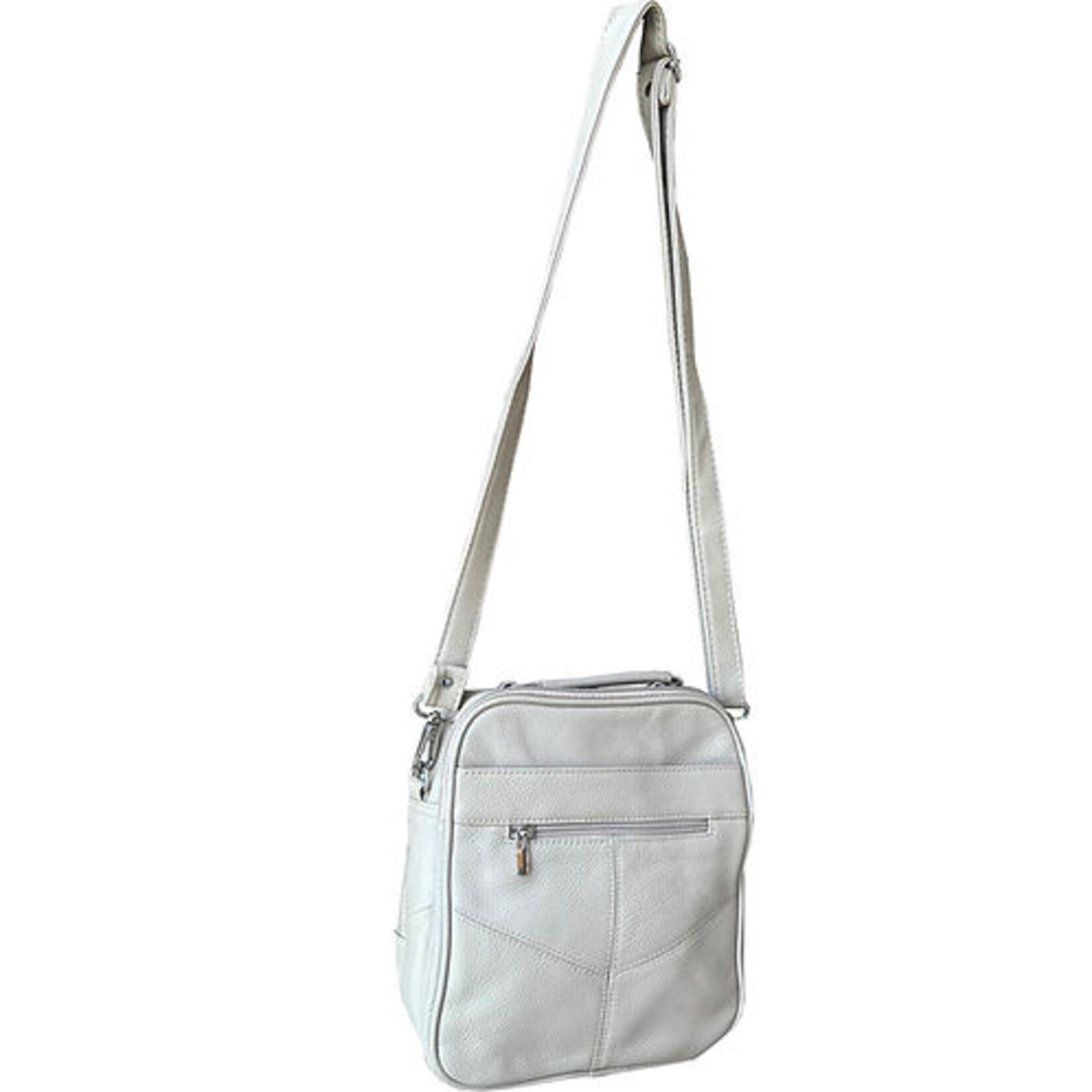R Leathers 3751 NY - Navy - Cowhide Leather Crossbody