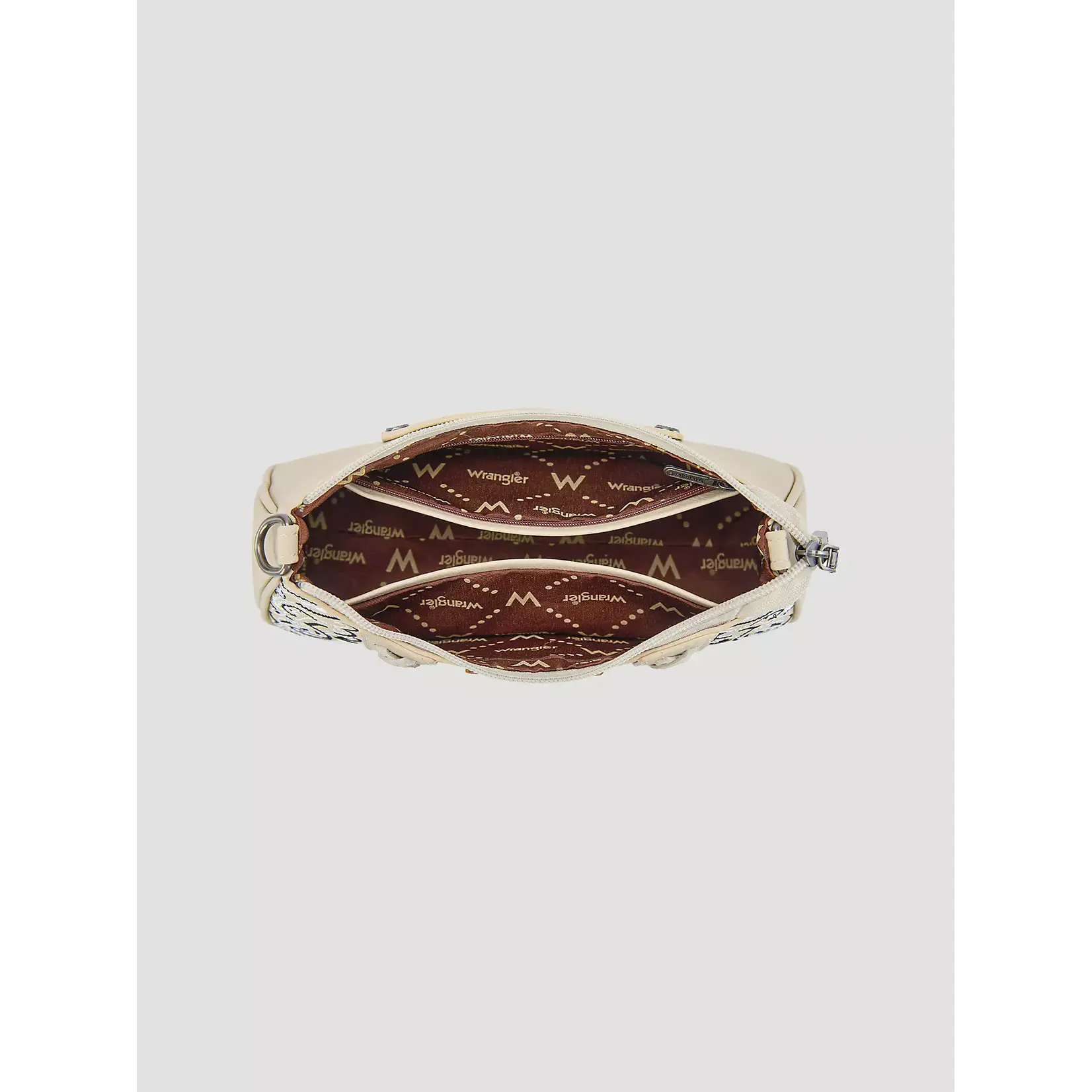 Wrangler WG331-818TN - Tan - Wrangler Braided Paisley Bandana Shoulder Bag