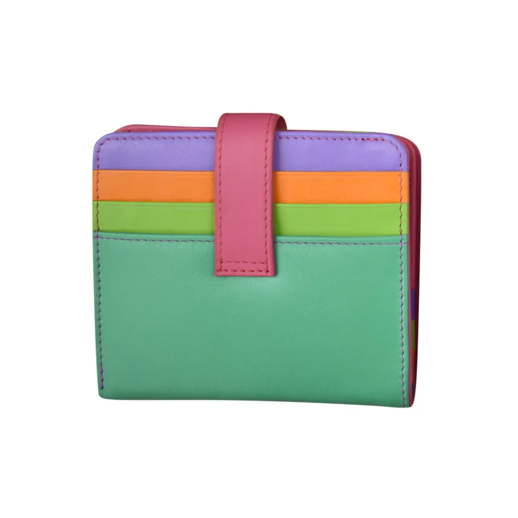 Leather Handbags and Accessories 7301 Palm Beach - RFID Small Wallet