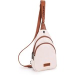 Wrangler WG87-227BG-BR - Beige/Brown - Wrangler Sling Bag/Crossbody