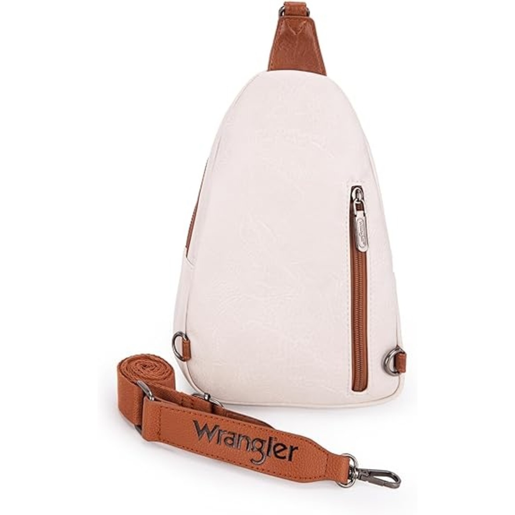 Wrangler WG87-227BG-BR - Beige/Brown - Wrangler Sling Bag/Crossbody