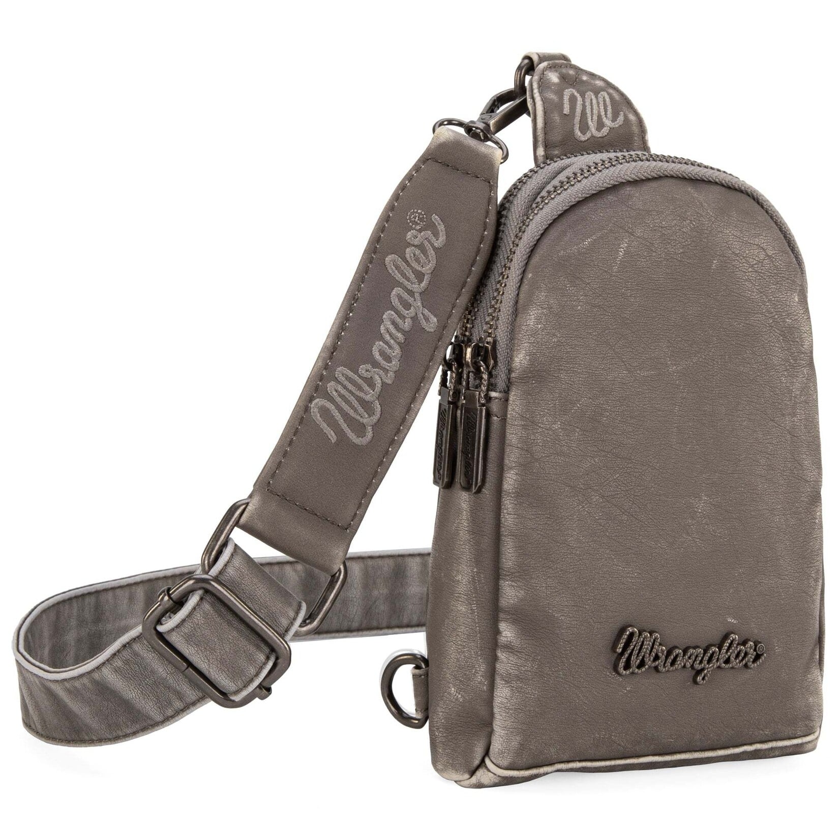 Wrangler WG87-824 - Light Grey - Wrangler Sling Bag/Crossbody