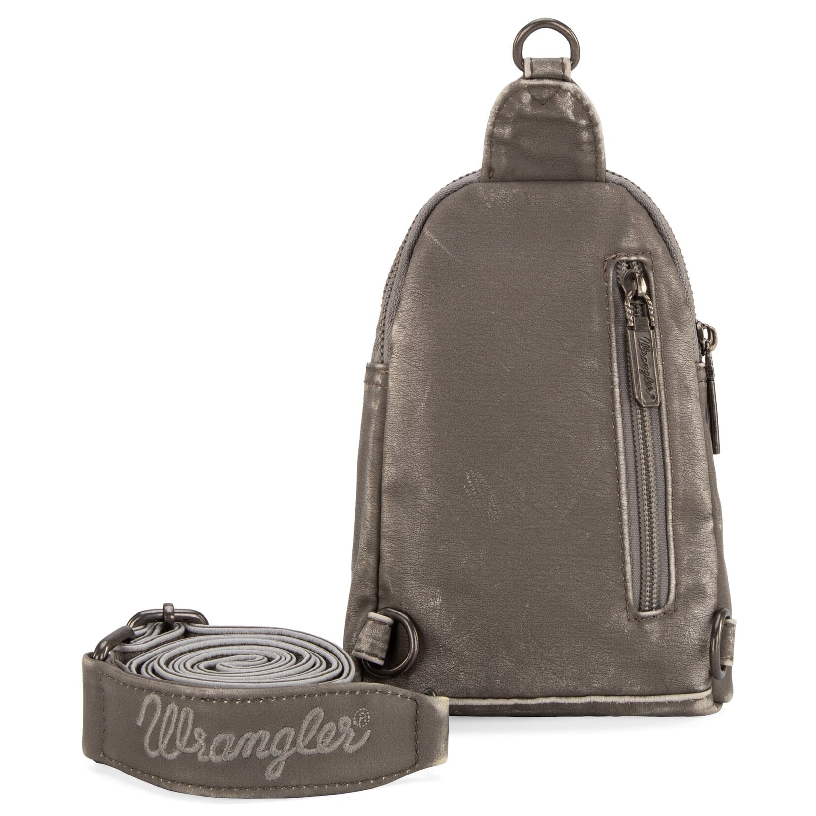 Wrangler WG87-824 - Light Grey - Wrangler Sling Bag/Crossbody