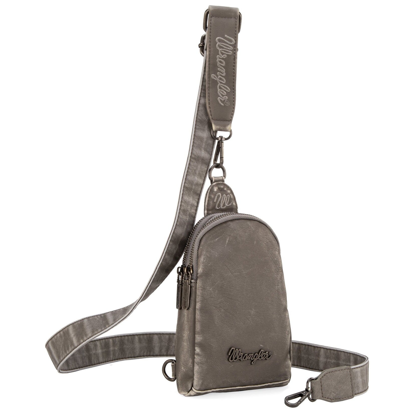 Wrangler WG87-824 - Light Grey - Wrangler Sling Bag/Crossbody