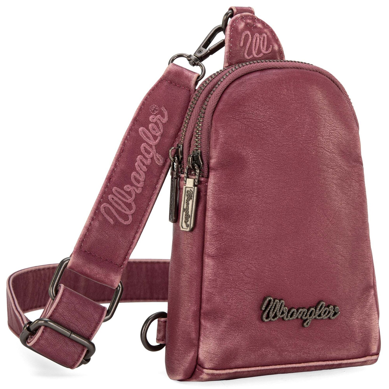 Wrangler WG87-824 - Purple - Wrangler Sling Bag/Crossbody