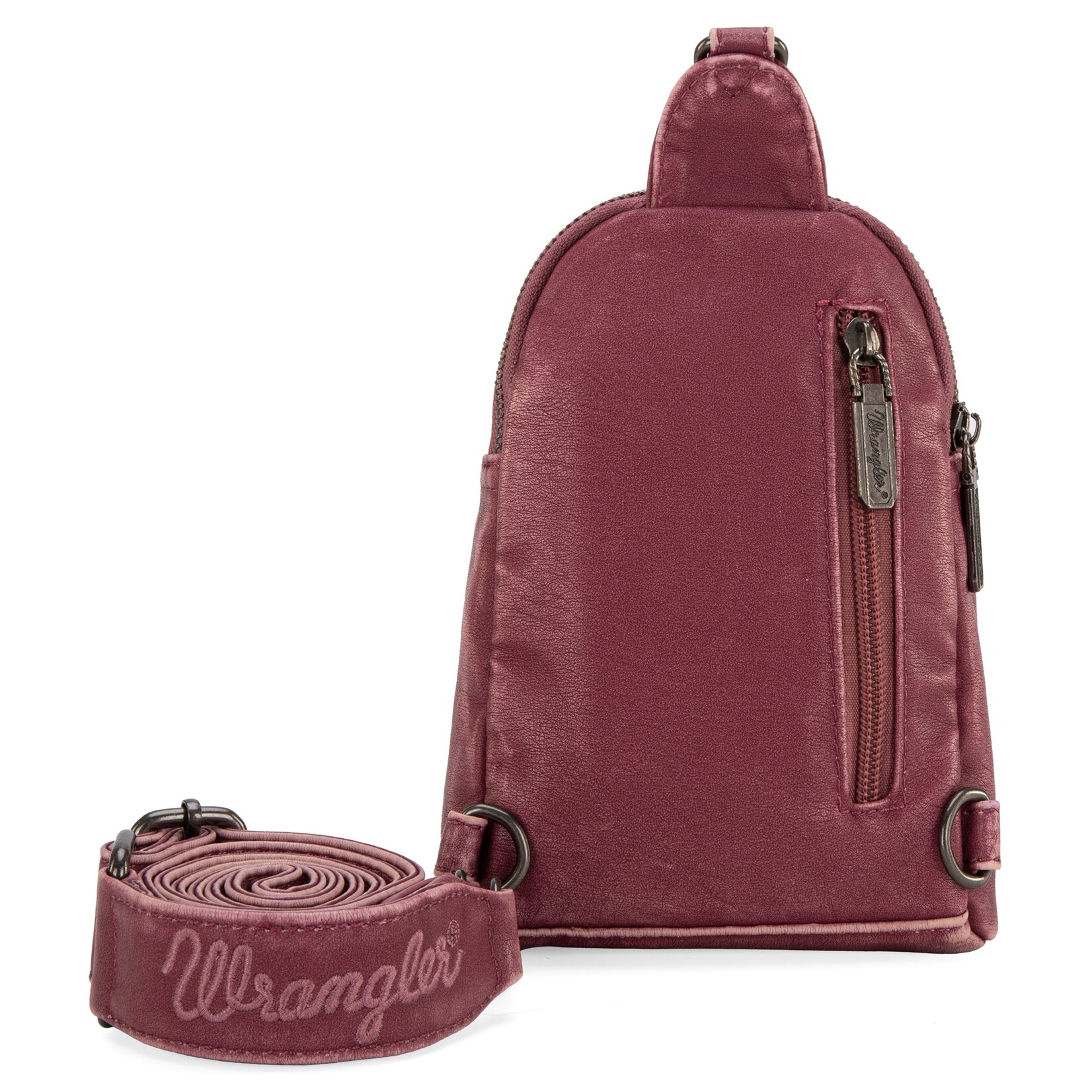 Wrangler WG87-824 - Purple - Wrangler Sling Bag/Crossbody