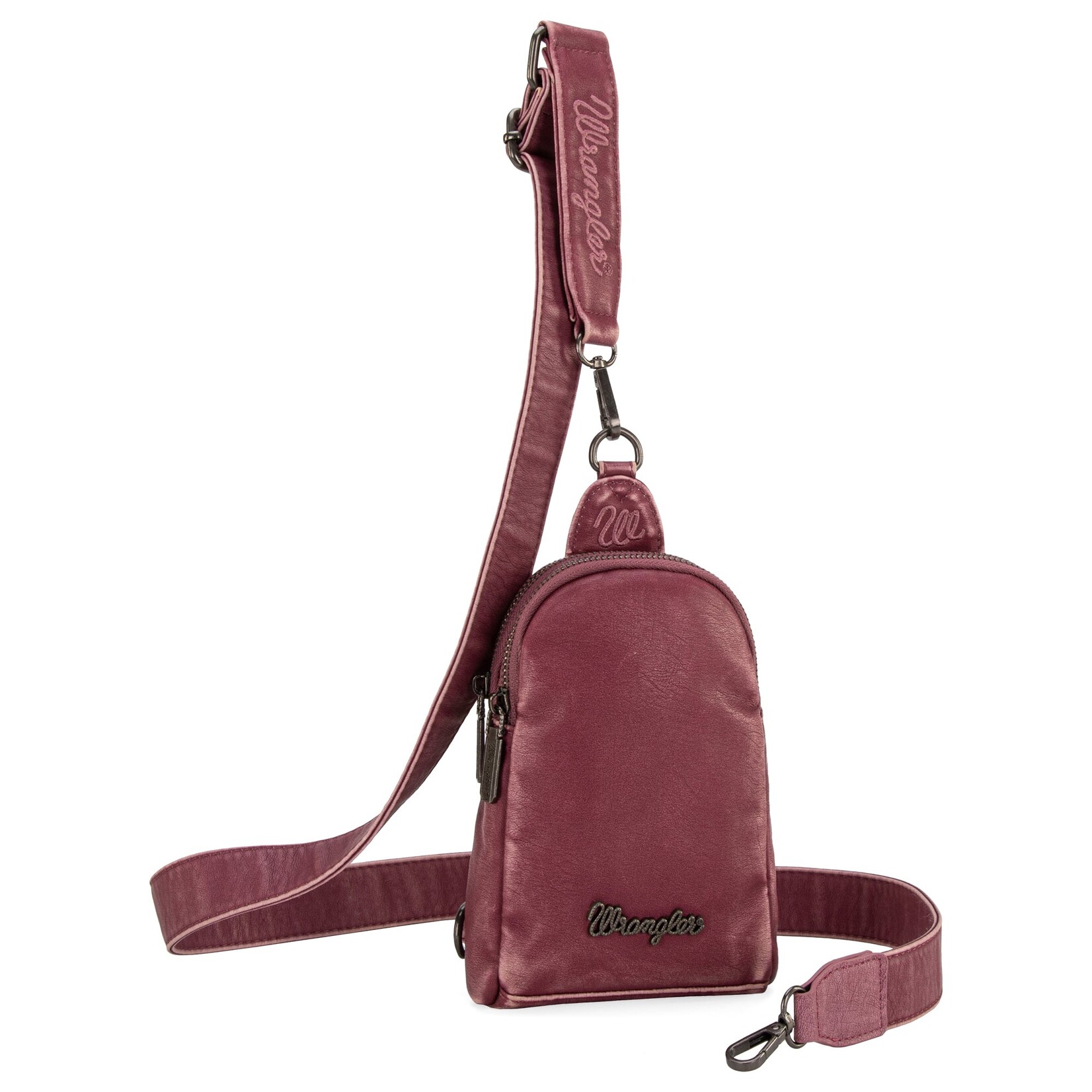 Wrangler WG87-824 - Purple - Wrangler Sling Bag/Crossbody