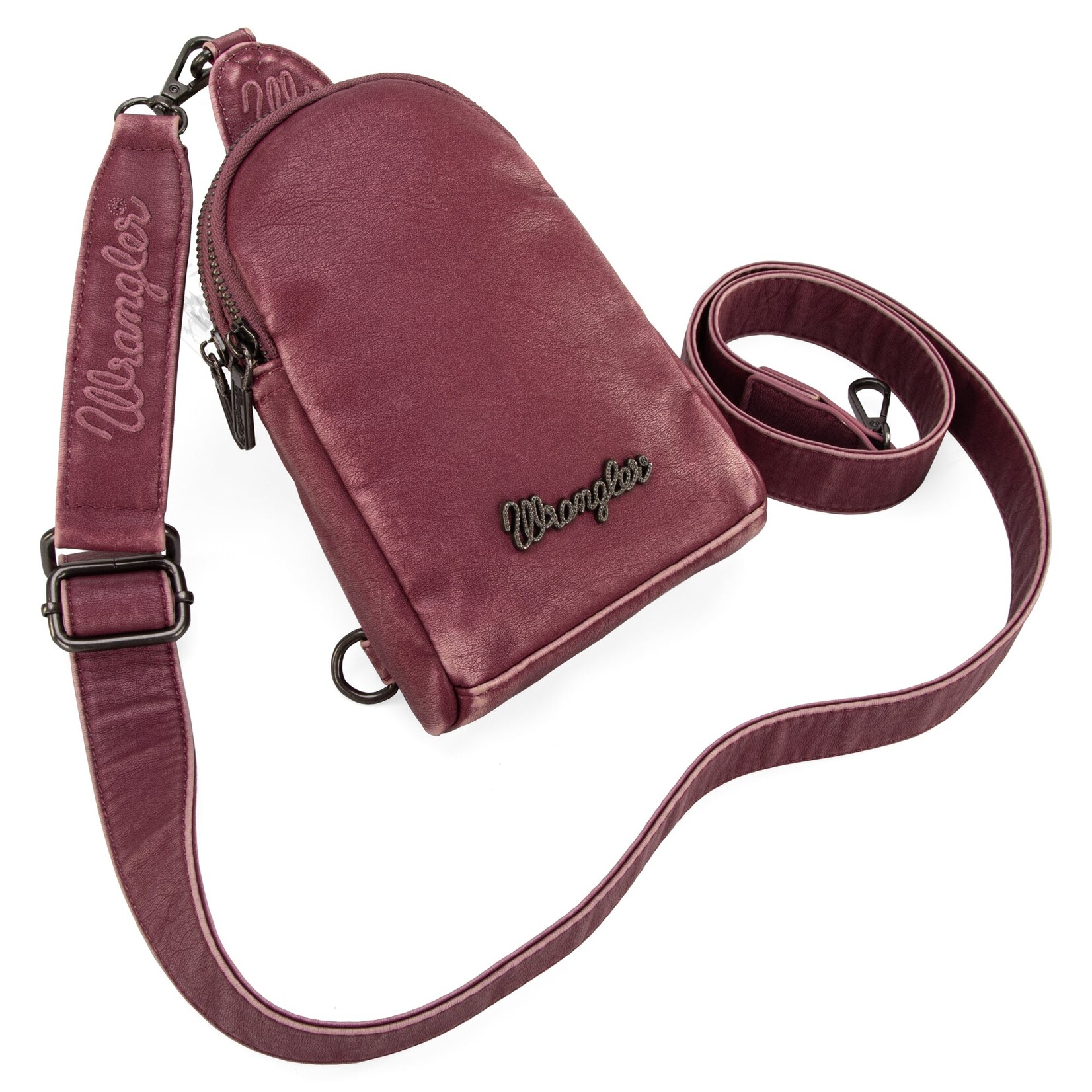Wrangler WG87-824 - Purple - Wrangler Sling Bag/Crossbody