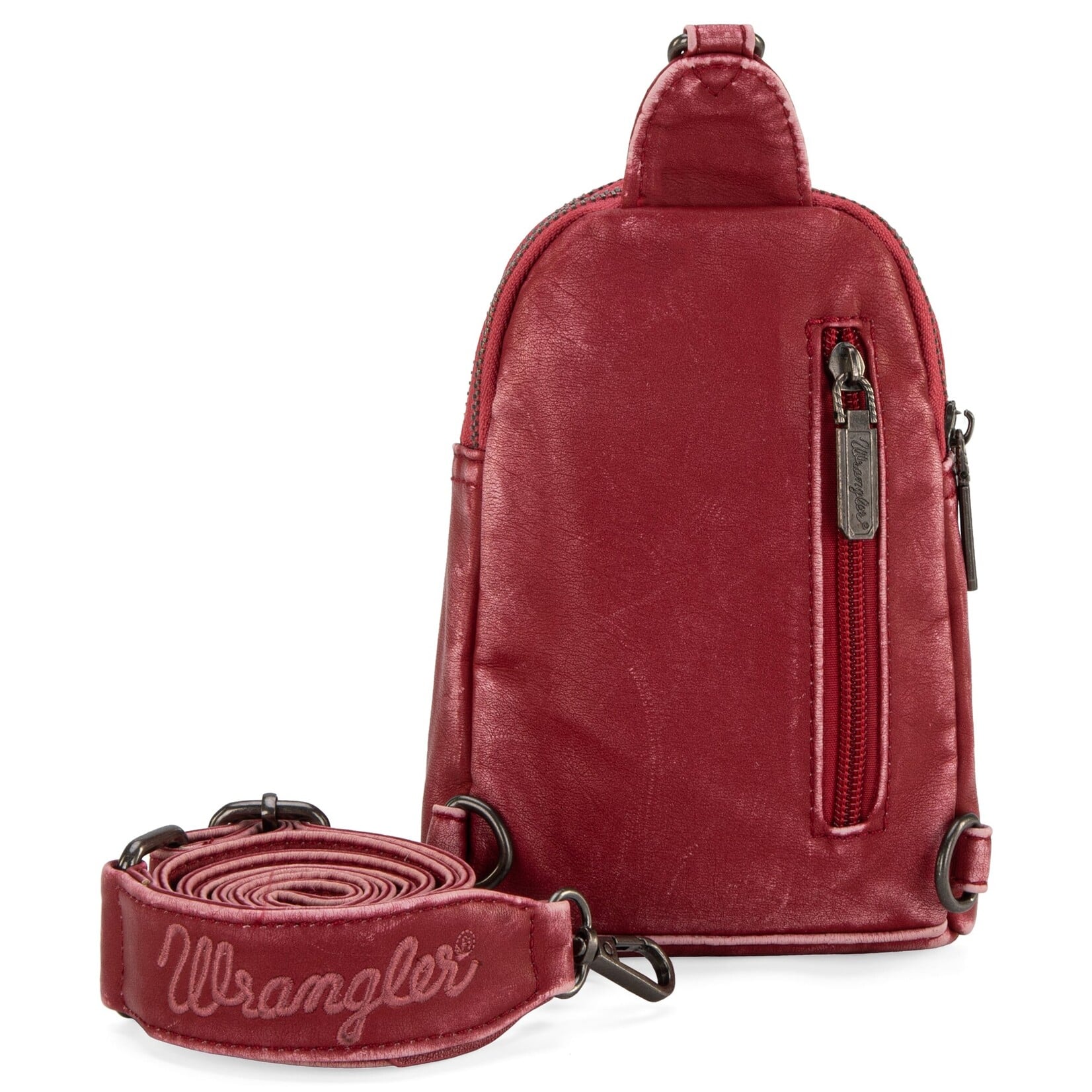 Wrangler WG87-824 - Pink - Wrangler Sling Bag/Crossbody
