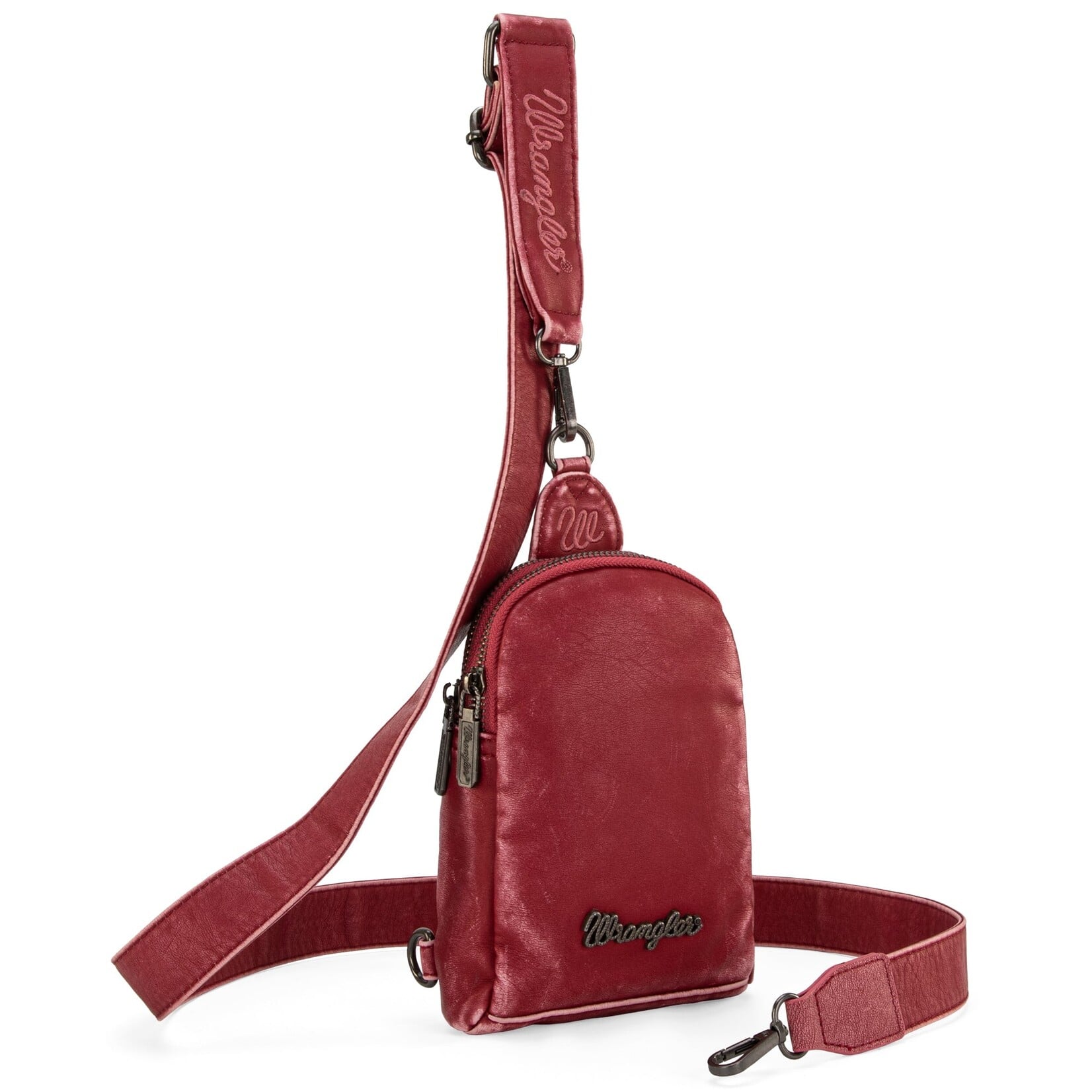 Wrangler WG87-824 - Pink - Wrangler Sling Bag/Crossbody