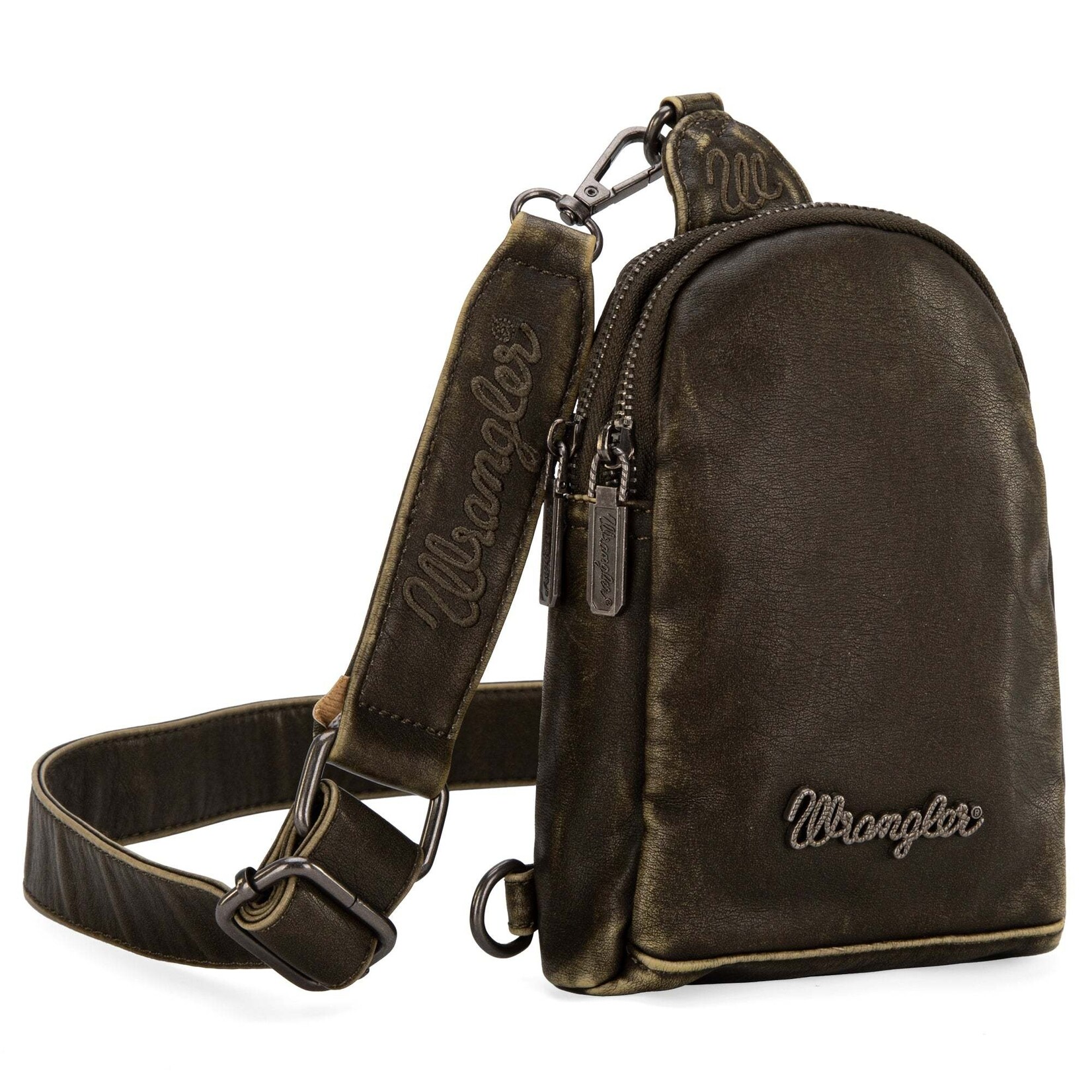 Wrangler WG87-824 - Green - Wrangler Sling Bag/Crossbody