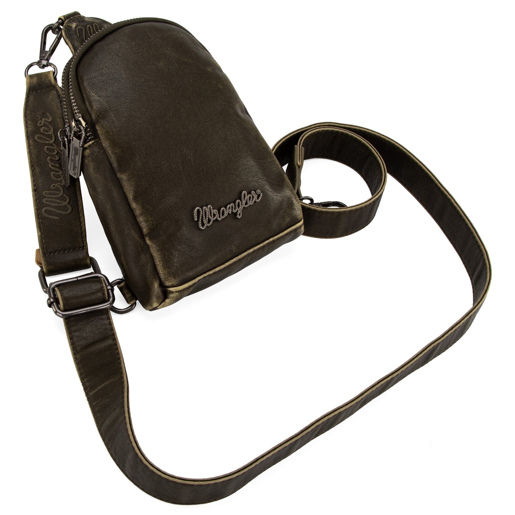 Wrangler WG87-824 - Green - Wrangler Sling Bag/Crossbody