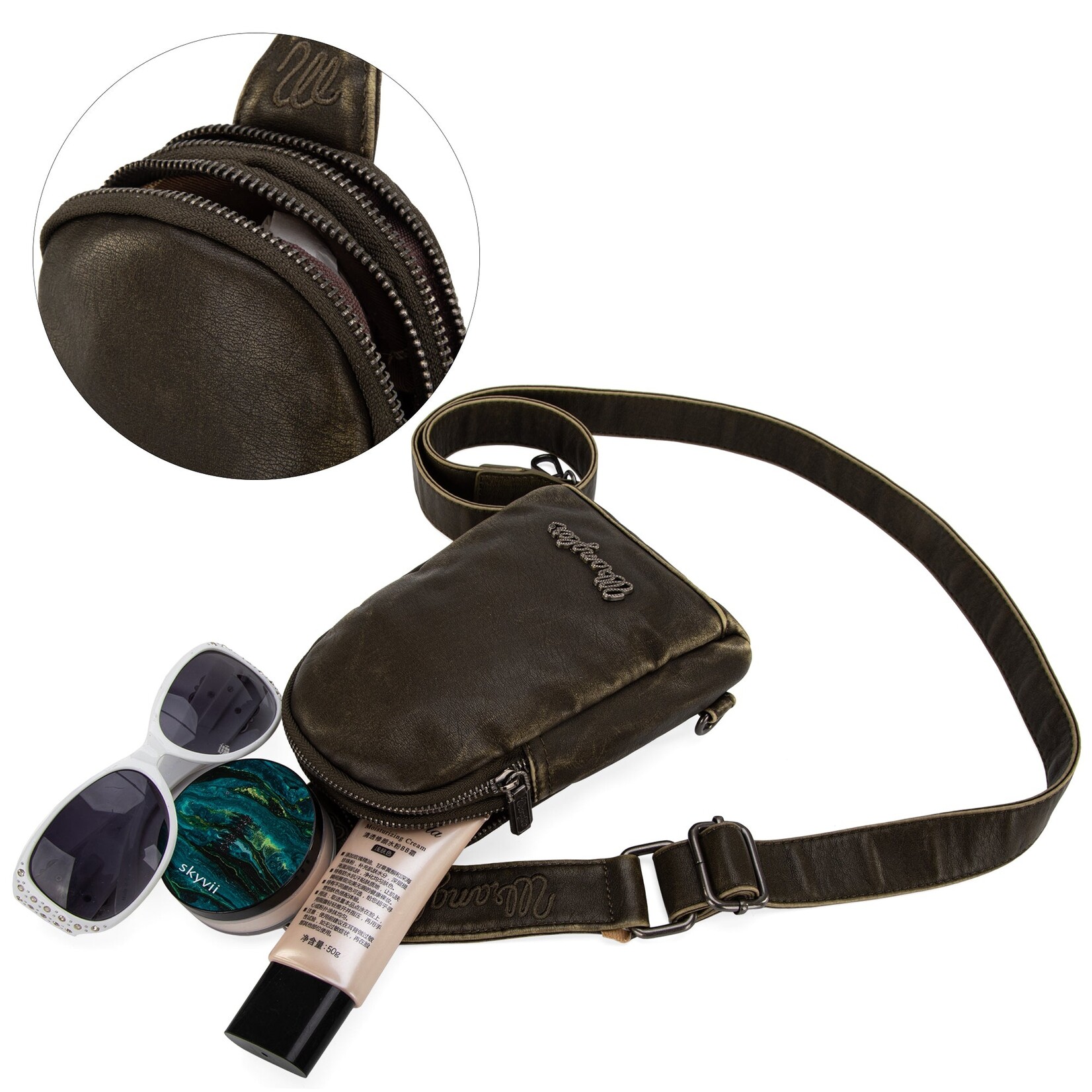 Wrangler WG87-824 - Green - Wrangler Sling Bag/Crossbody