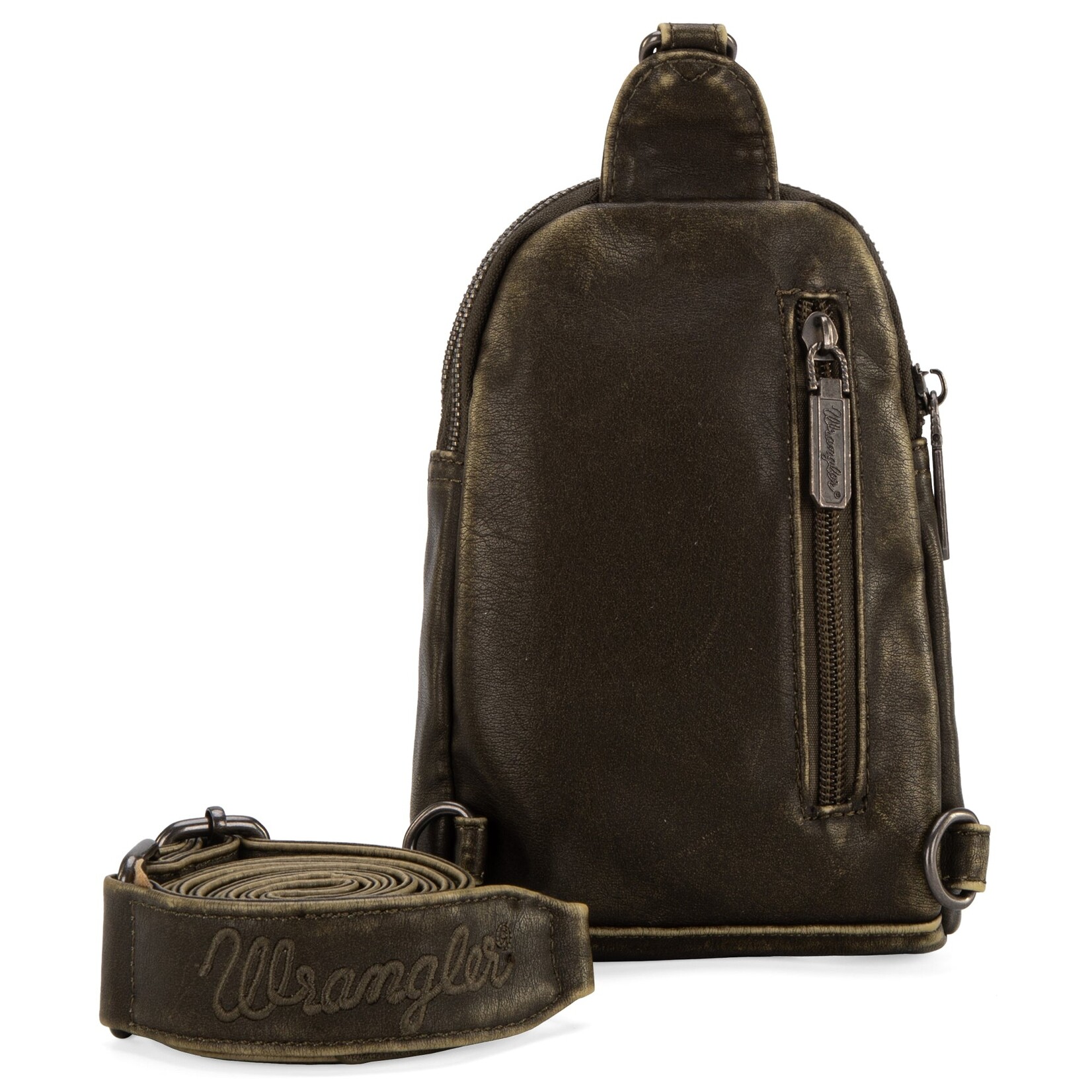Wrangler WG87-824 - Green - Wrangler Sling Bag/Crossbody