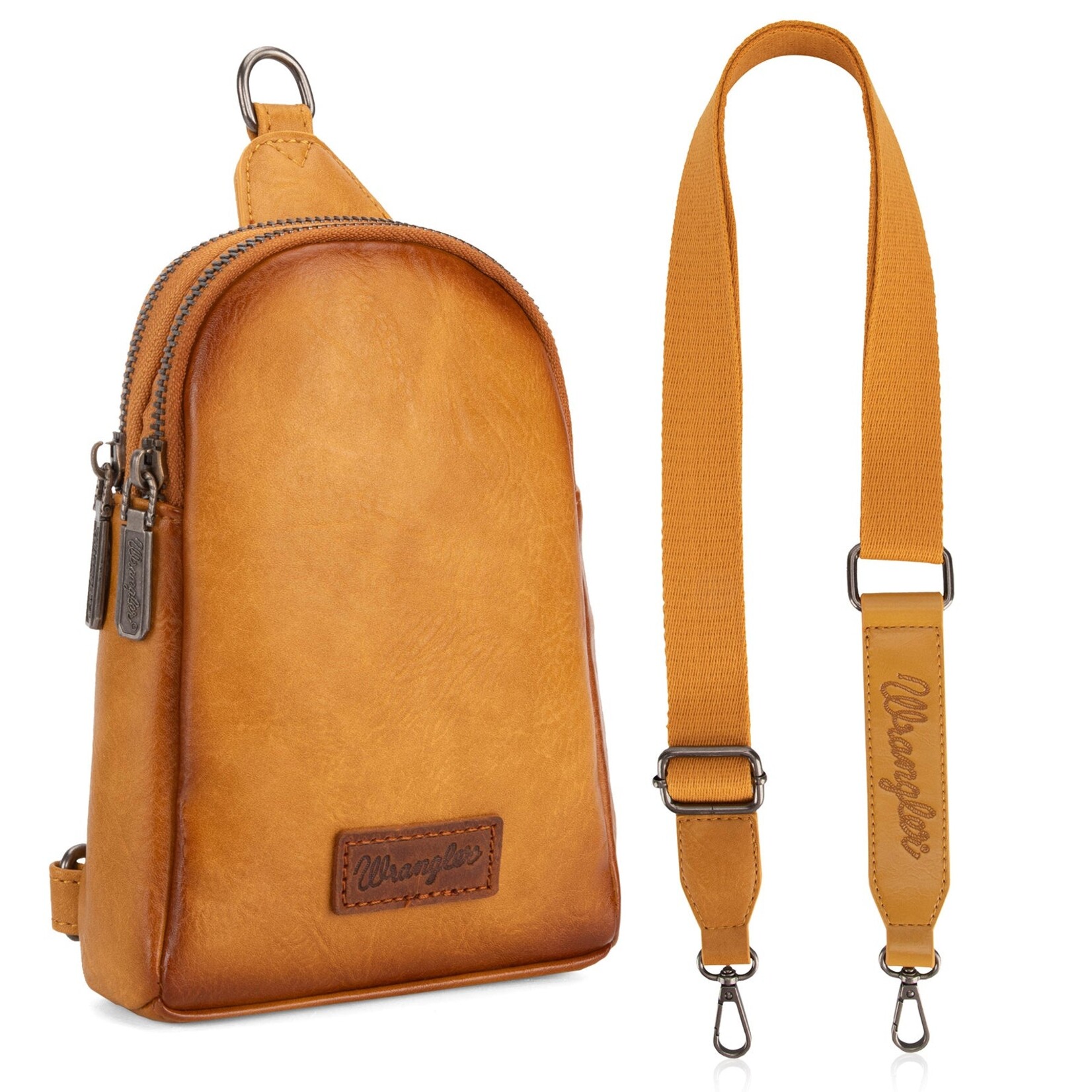 Wrangler WG87-210A - Mustard - Wrangler Sling Bag/Crossbody