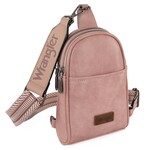 Wrangler WG87-324 - Pink - Wrangler Sling Bag/Crossbody