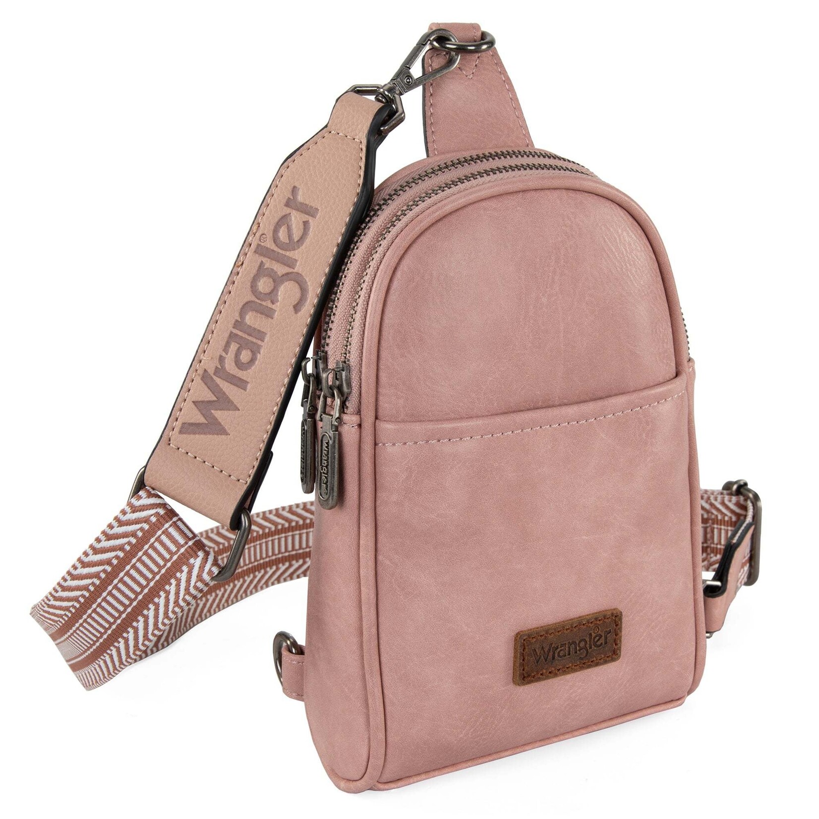 Wrangler WG87-324 - Pink - Wrangler Sling Bag/Crossbody